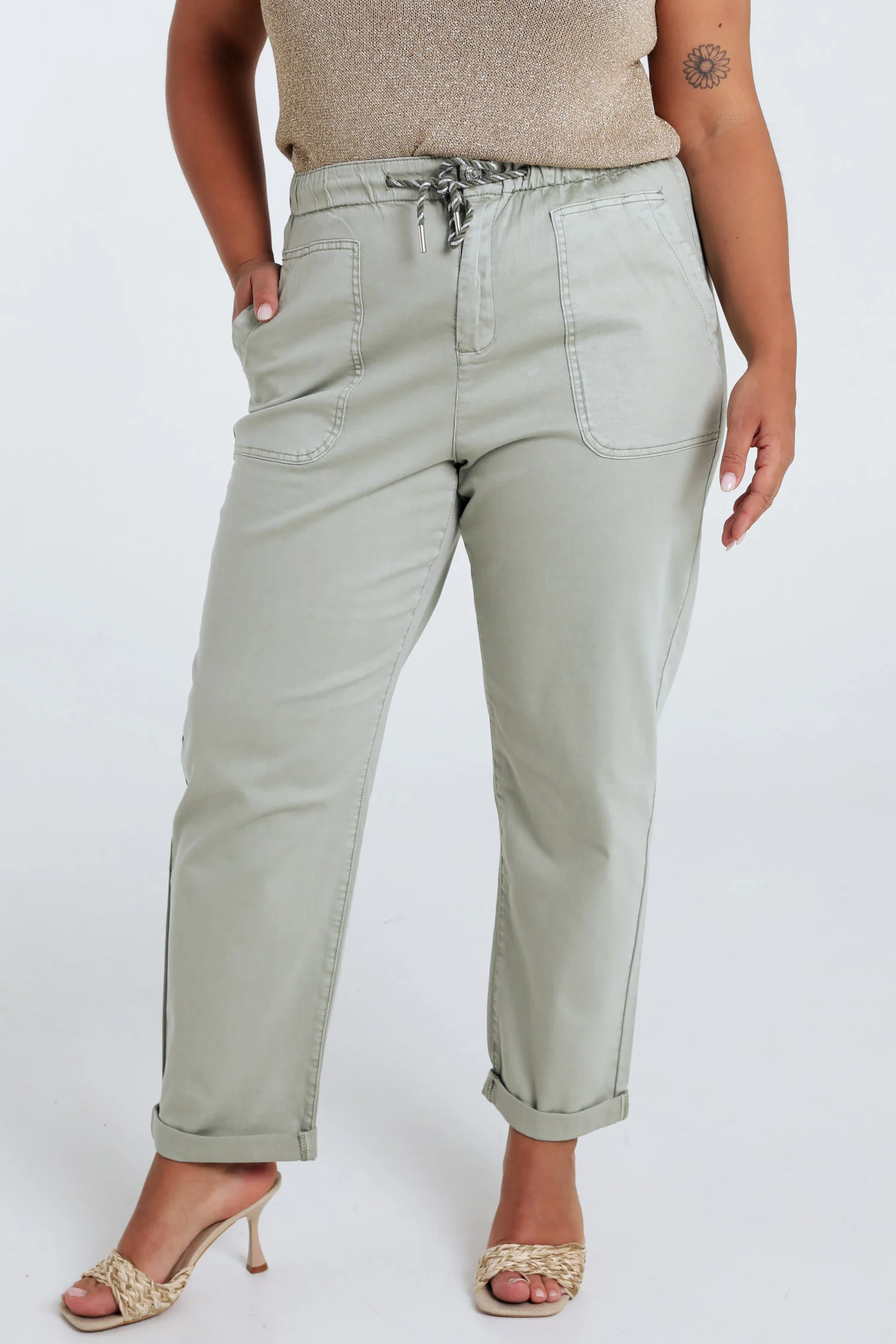 Lichte katoenen chino broek - Image 12