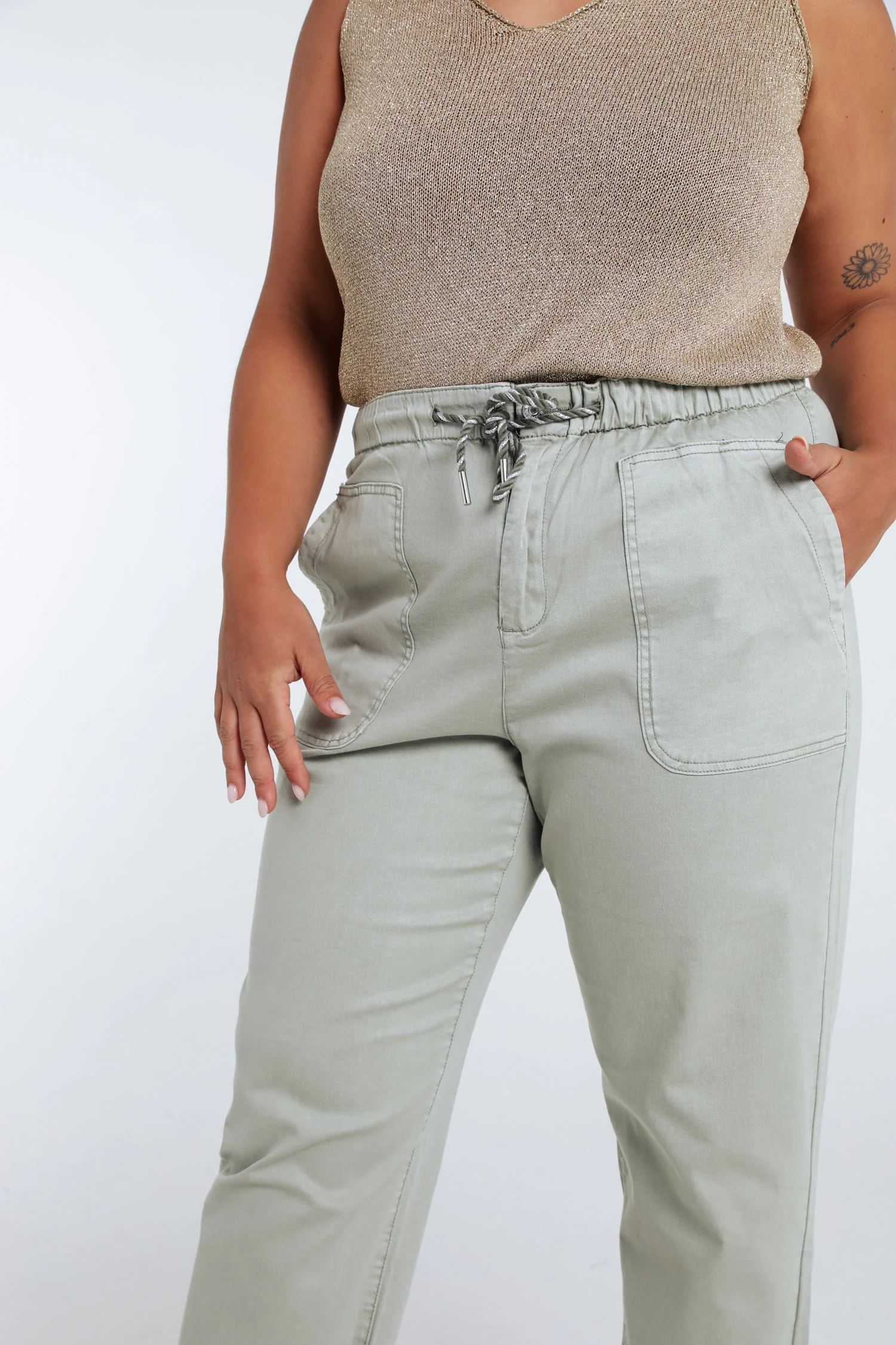 Lichte katoenen chino broek - Image 14