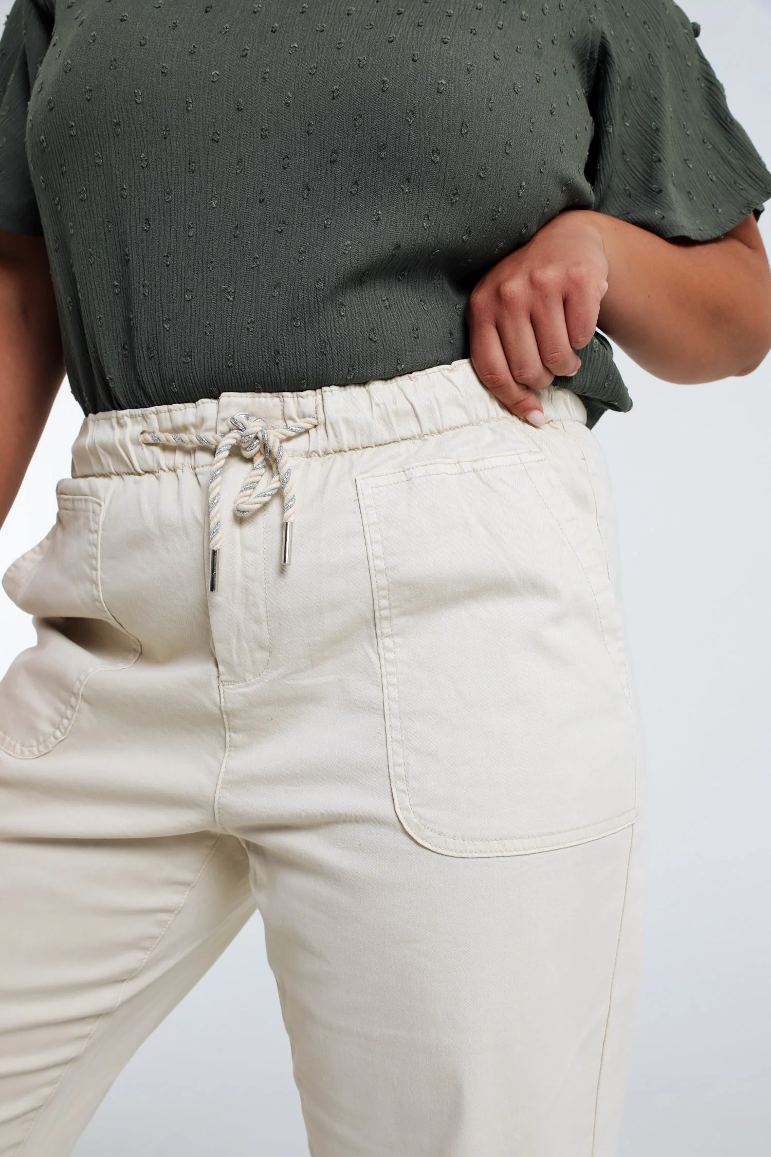 Lichte katoenen chino broek - Image 28