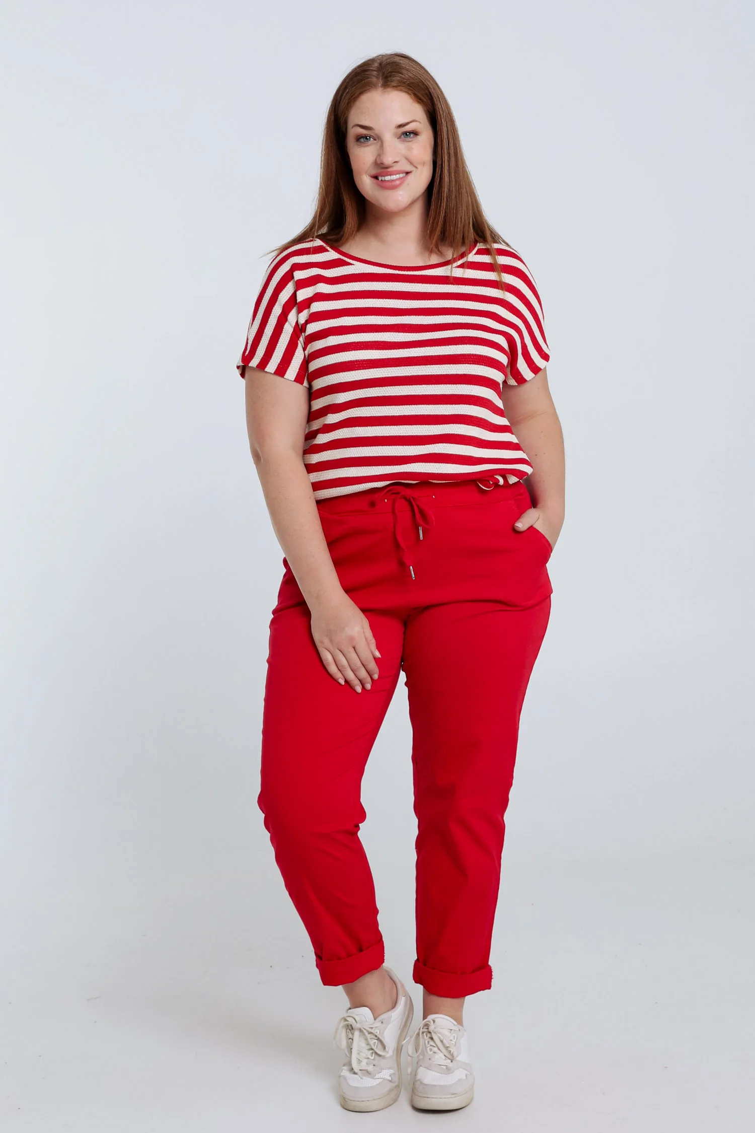 Effen 7/8-Chino-broek - Image 20