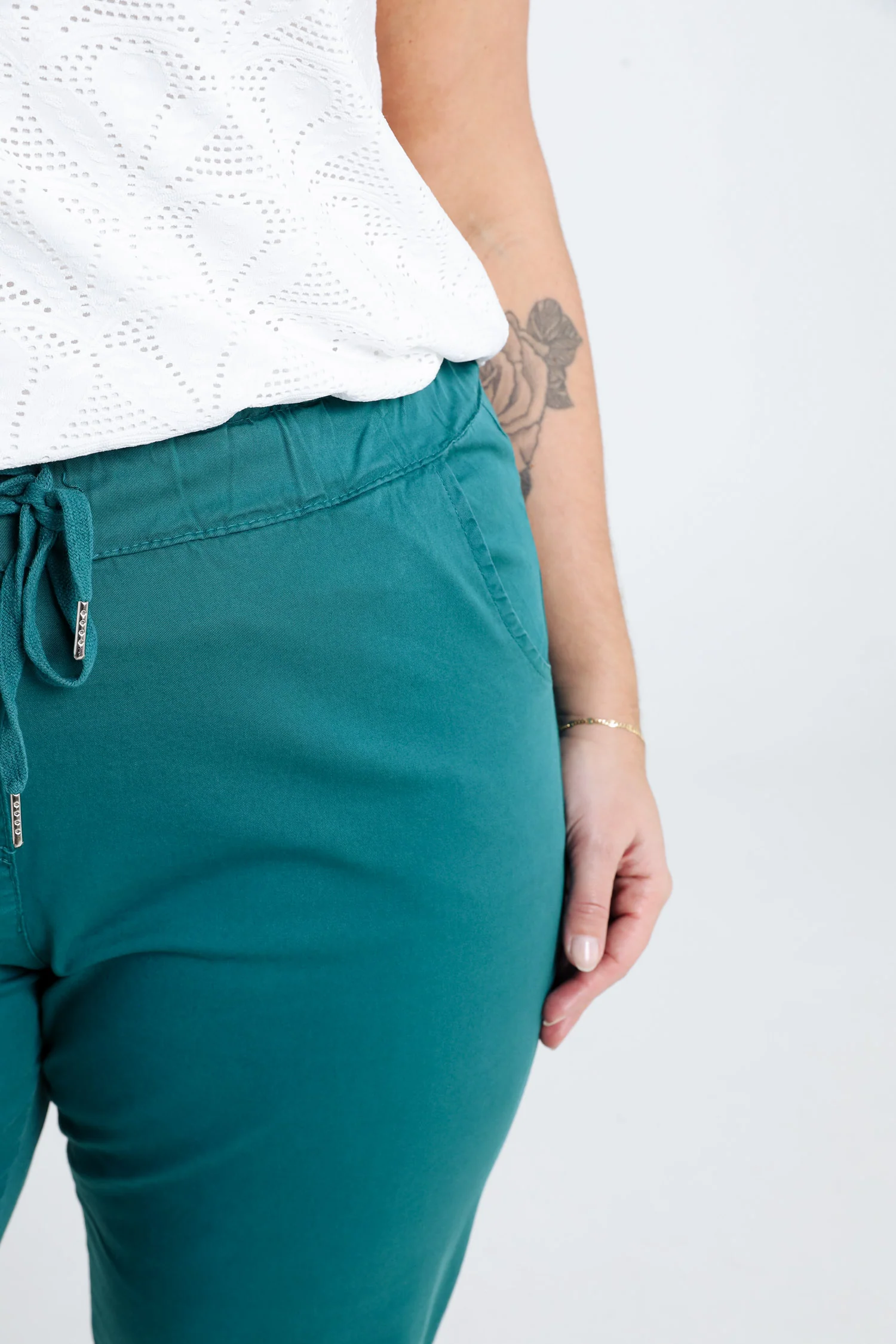 Effen 7/8-Chino-broek - Image 25