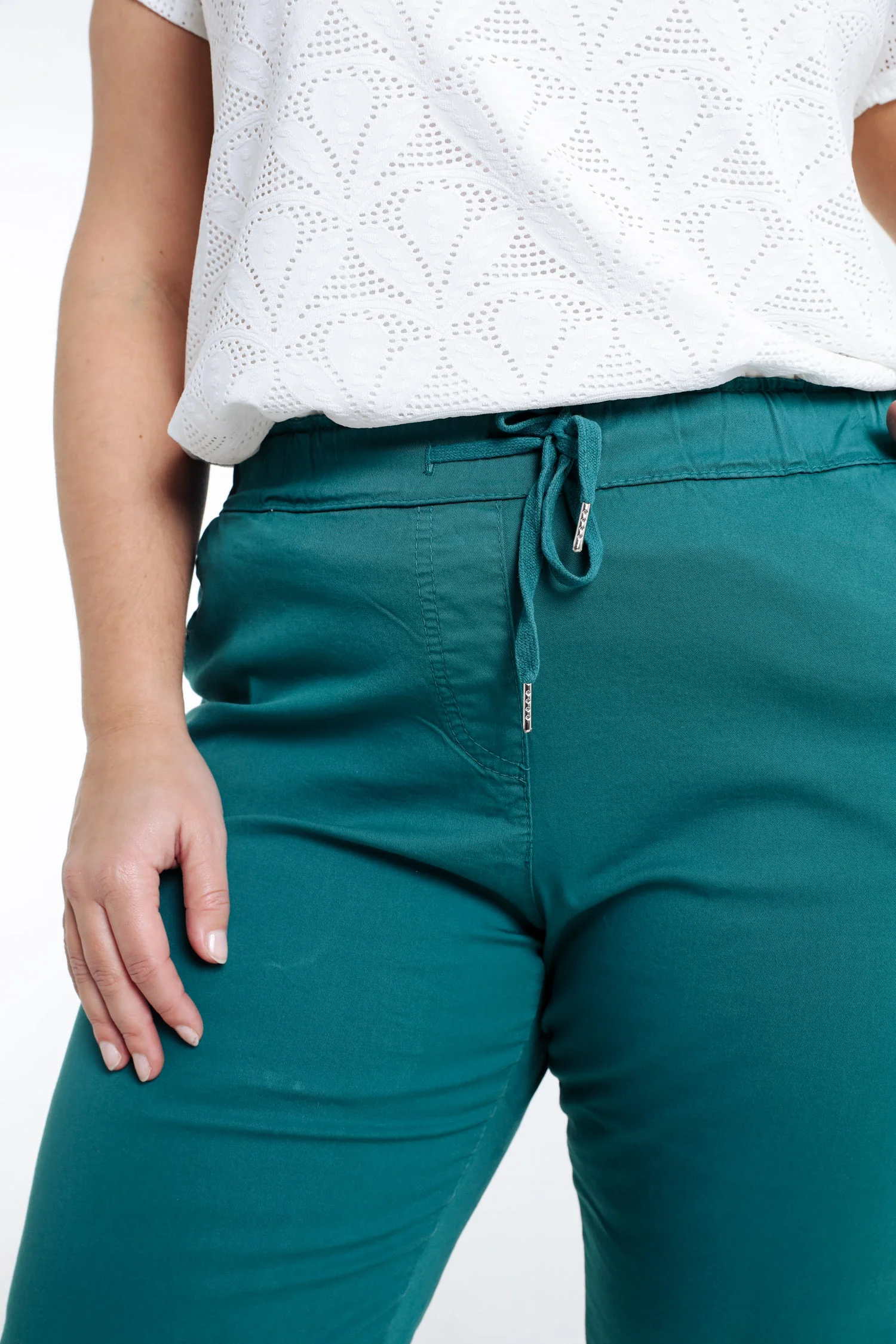 Effen 7/8-Chino-broek - Image 26