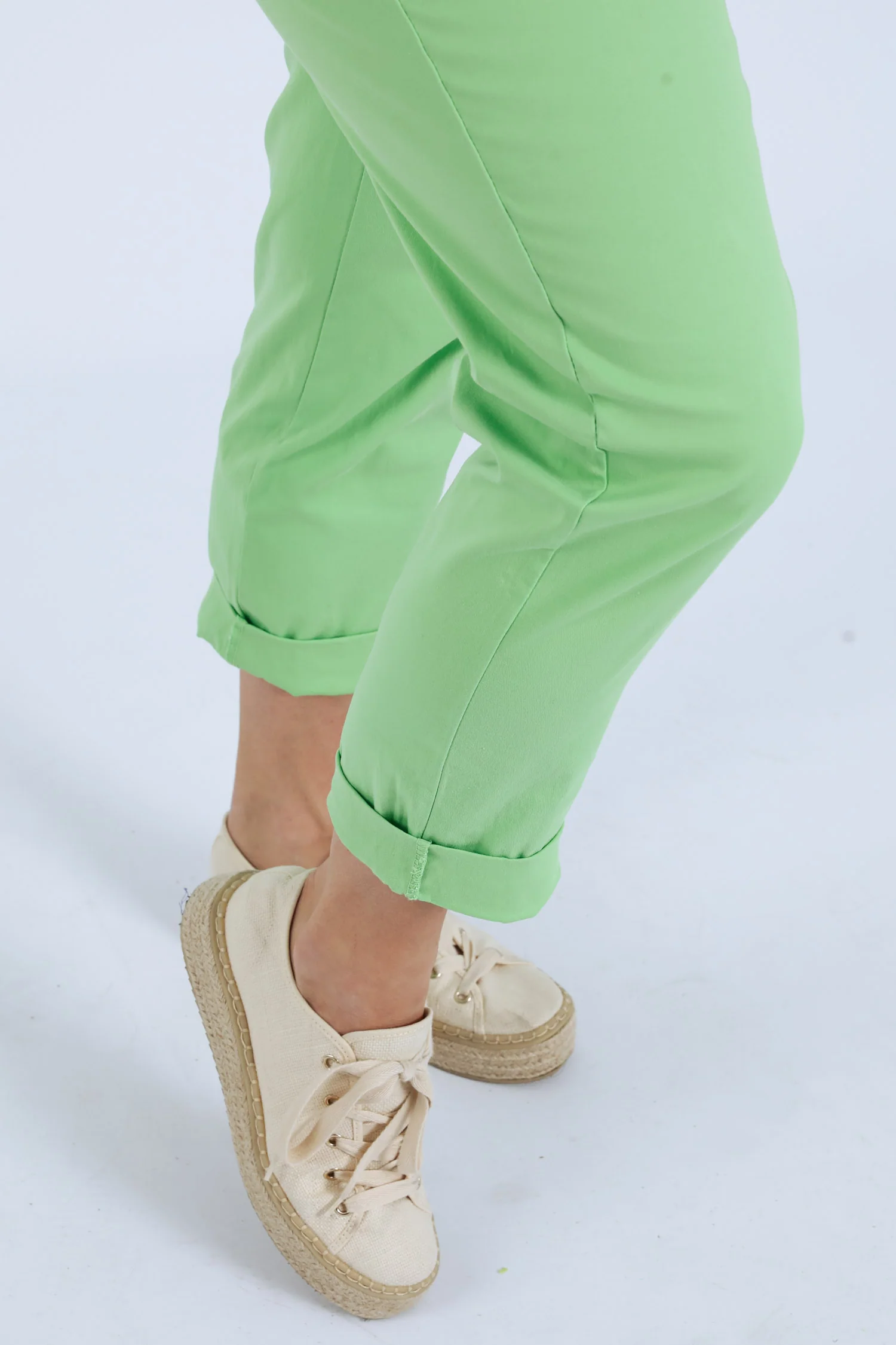 Effen 7/8-Chino-broek - Image 38
