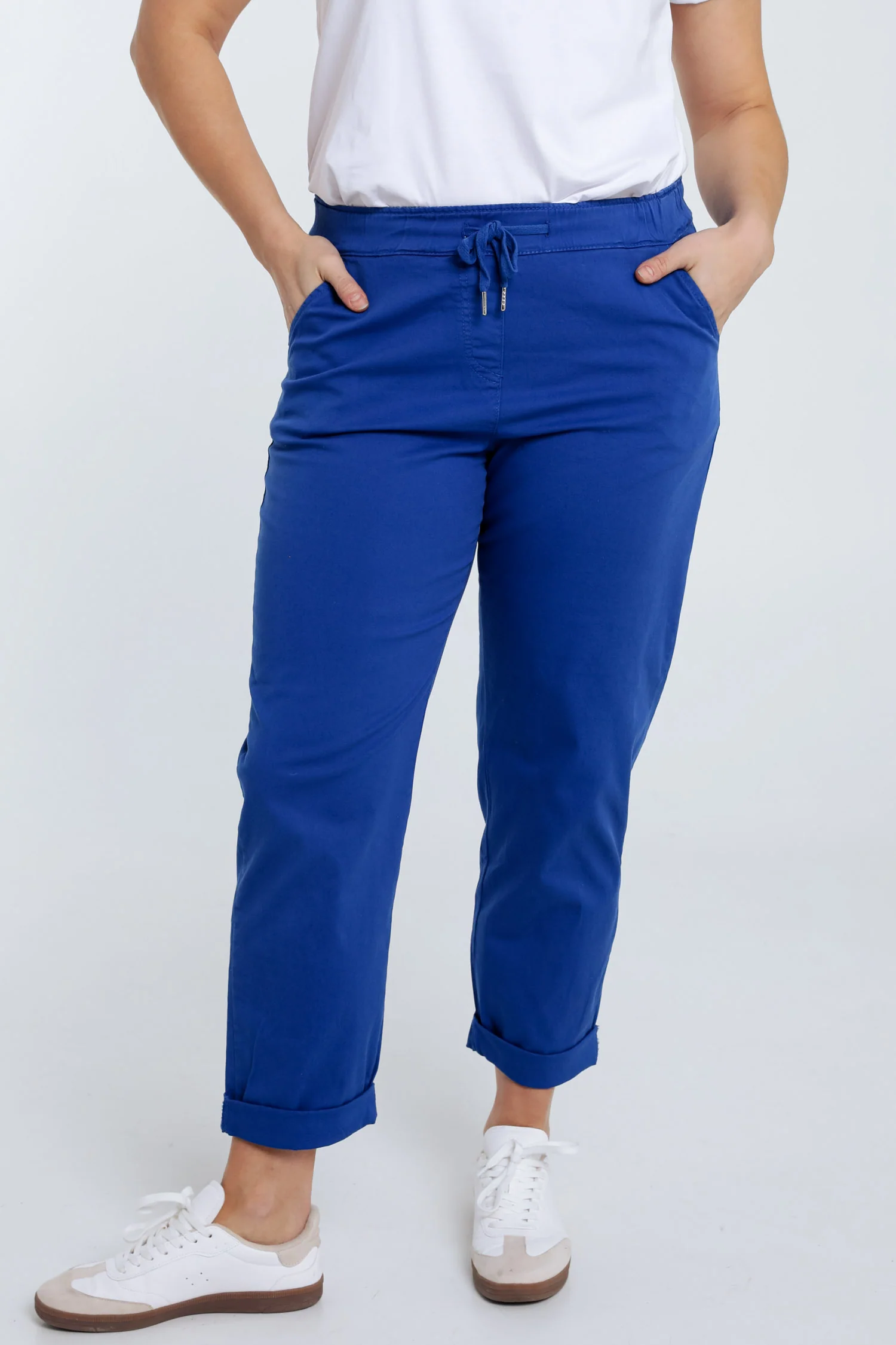 Effen 7/8-Chino-broek - Image 45