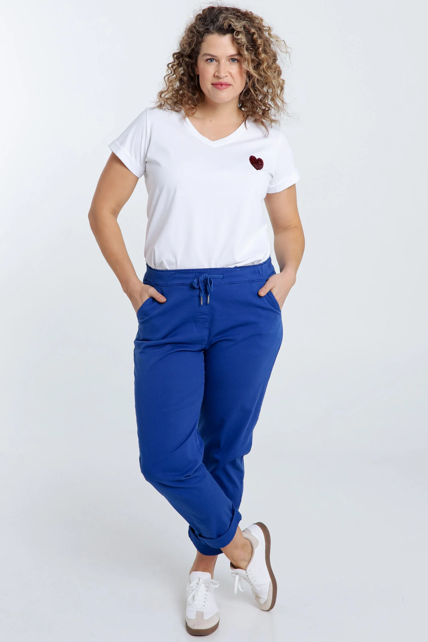 Effen 7/8-Chino-broek - Image 53