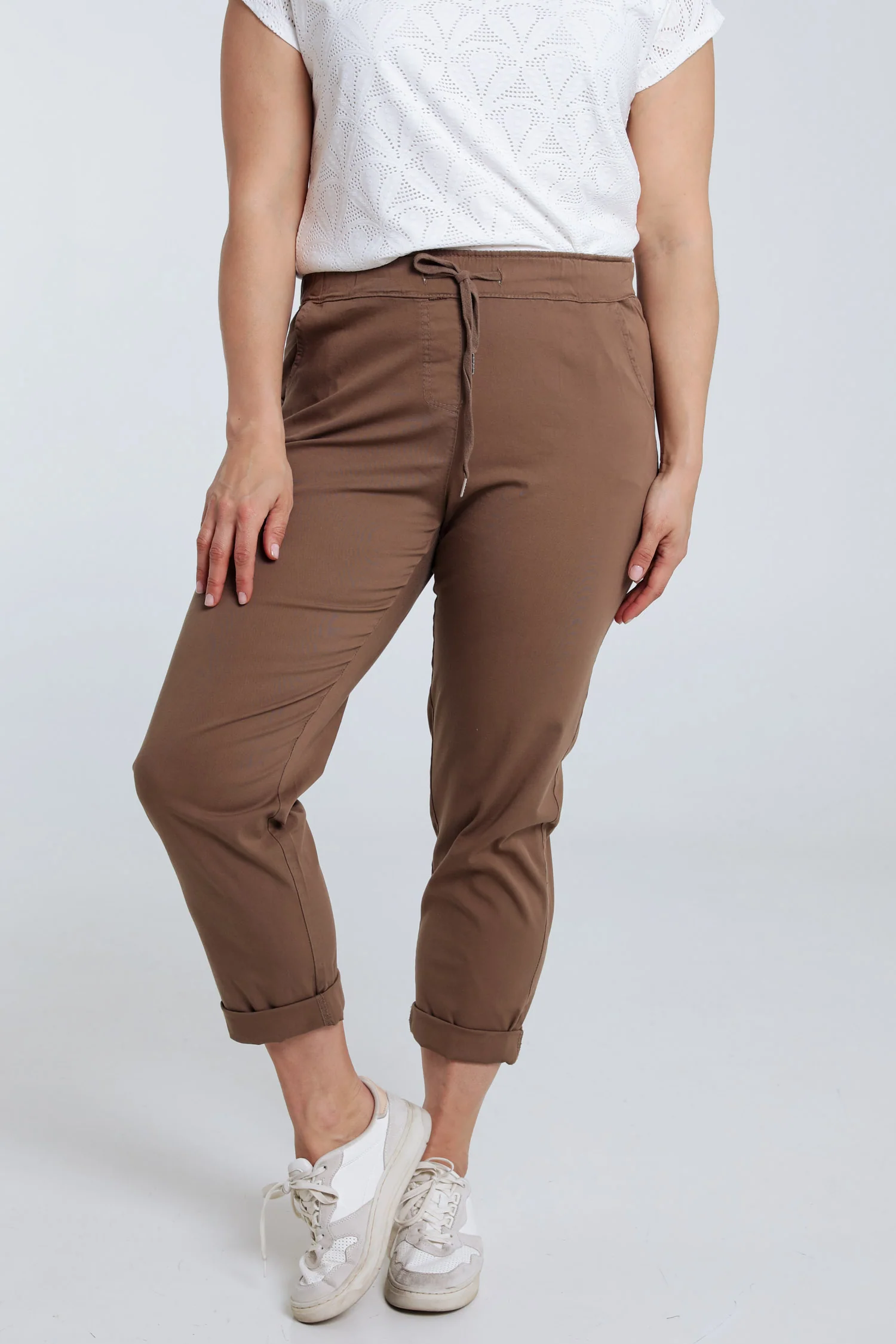 Effen 7/8-Chino-broek - Image 56