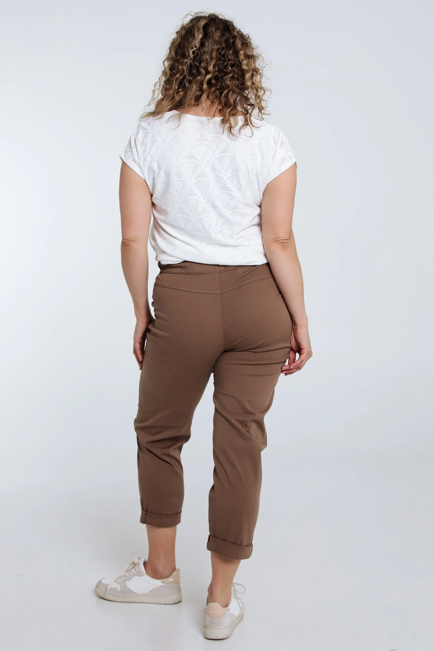 Effen 7/8-Chino-broek - Image 57