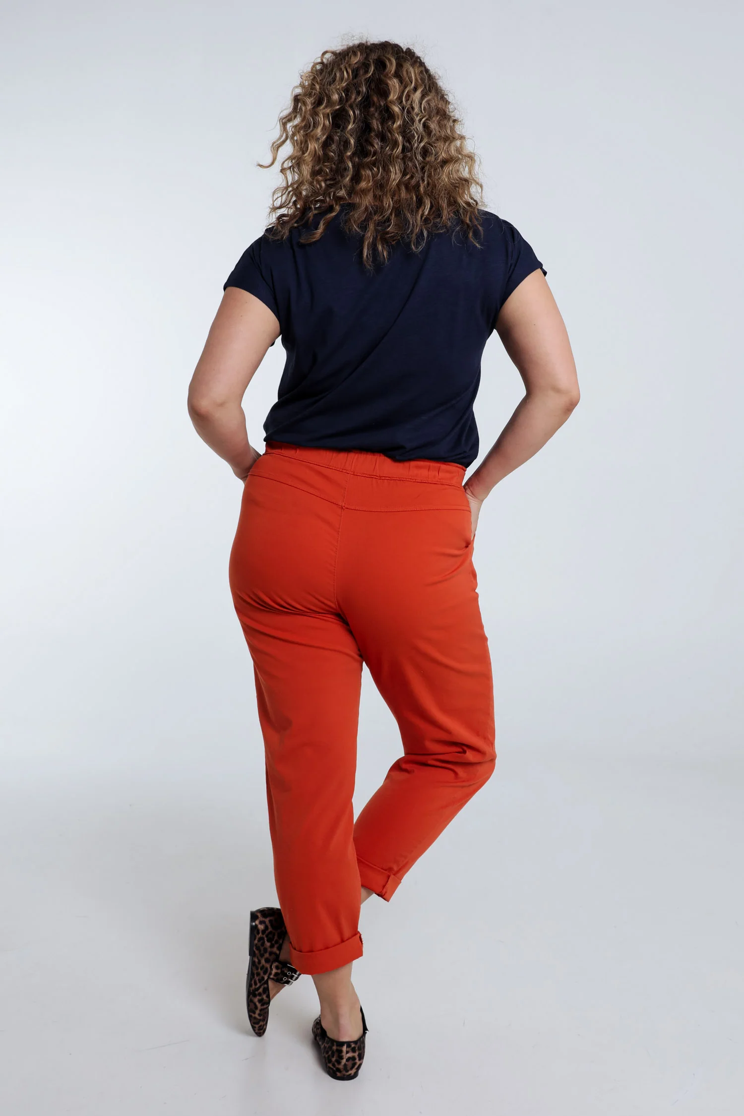 Effen 7/8-Chino-broek - Image 68