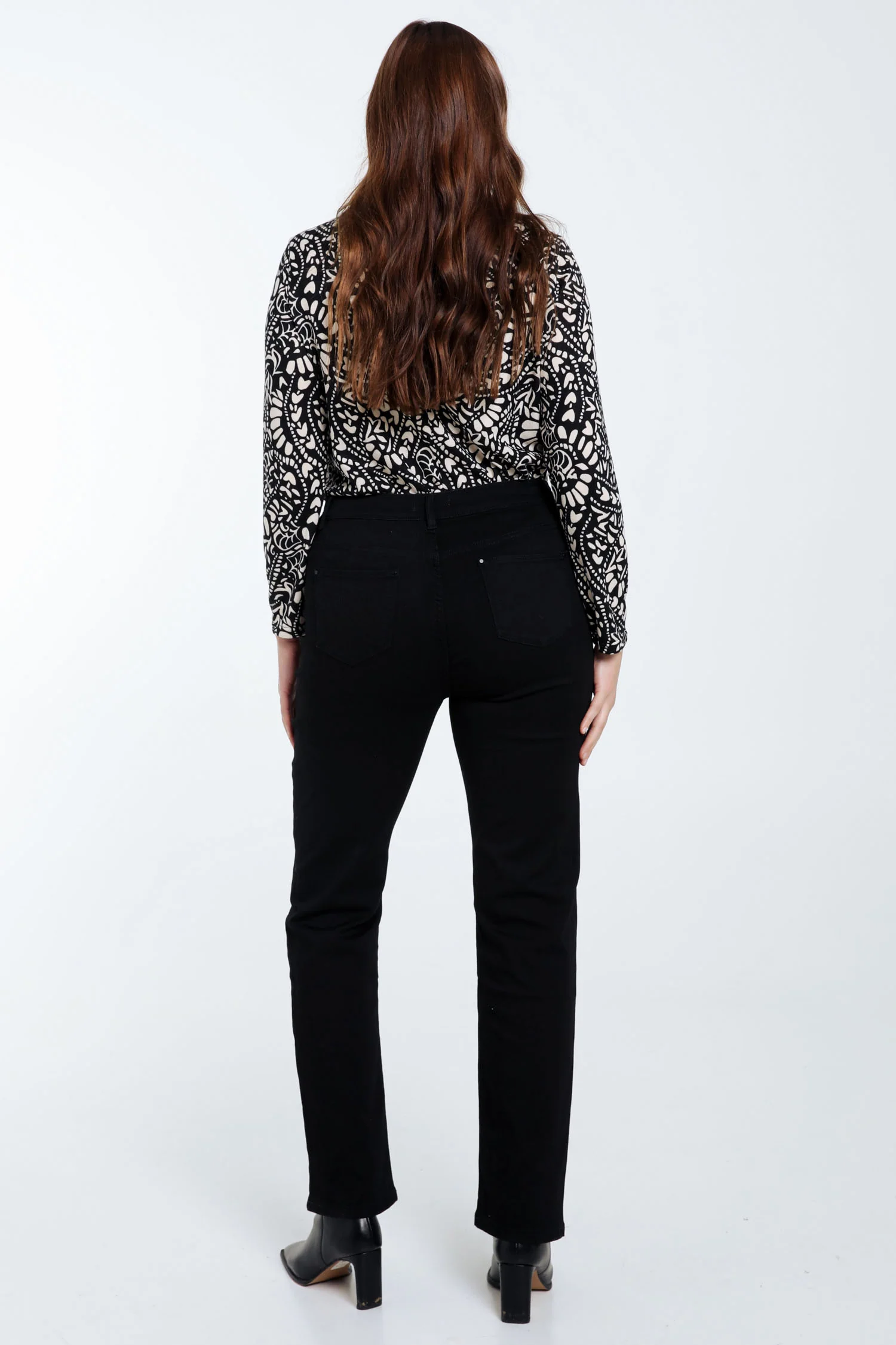 Rechte, effen broek 'Mia' L32 - Image 2