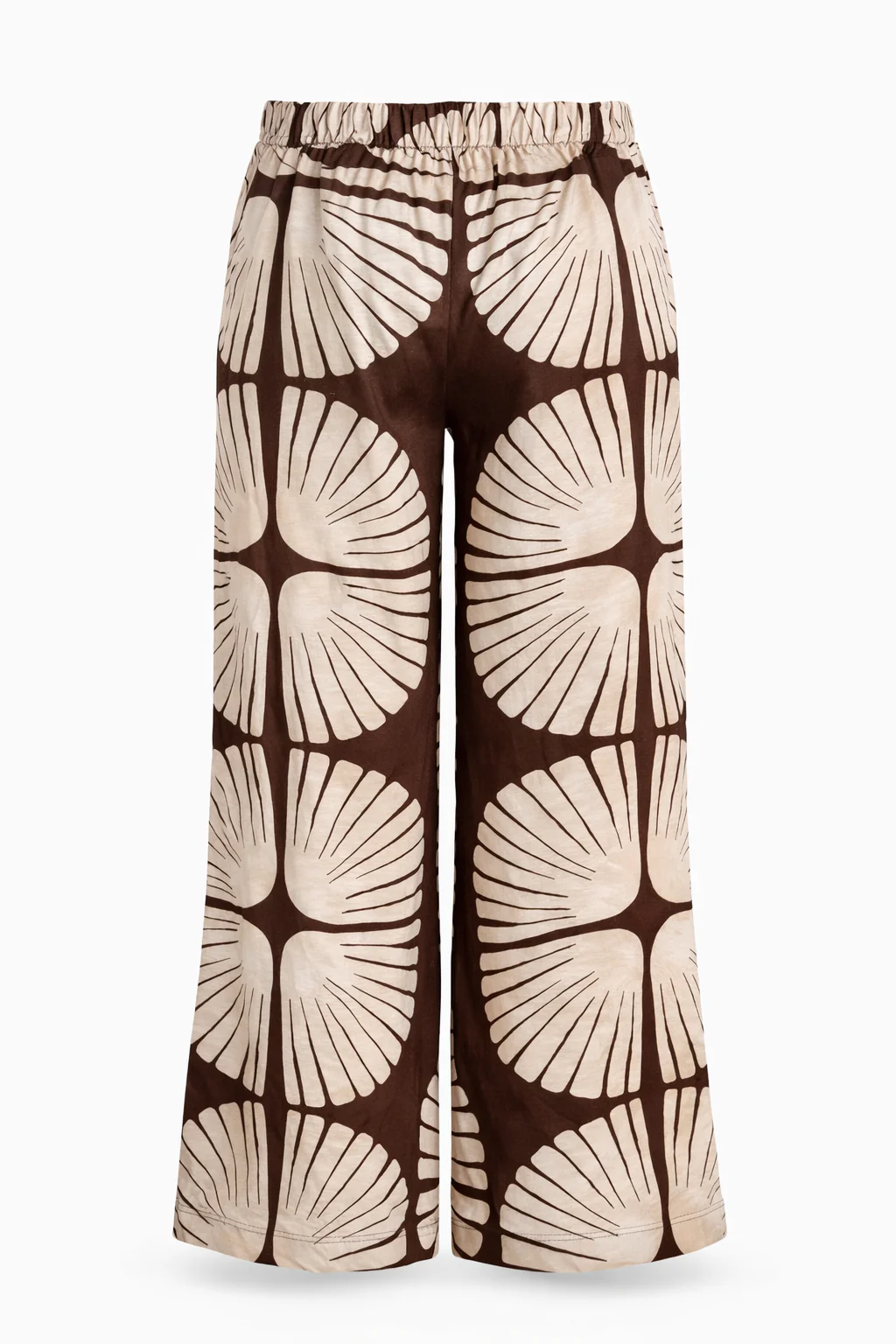 Broek van viscose met tweekleurige grafische print - Image 9
