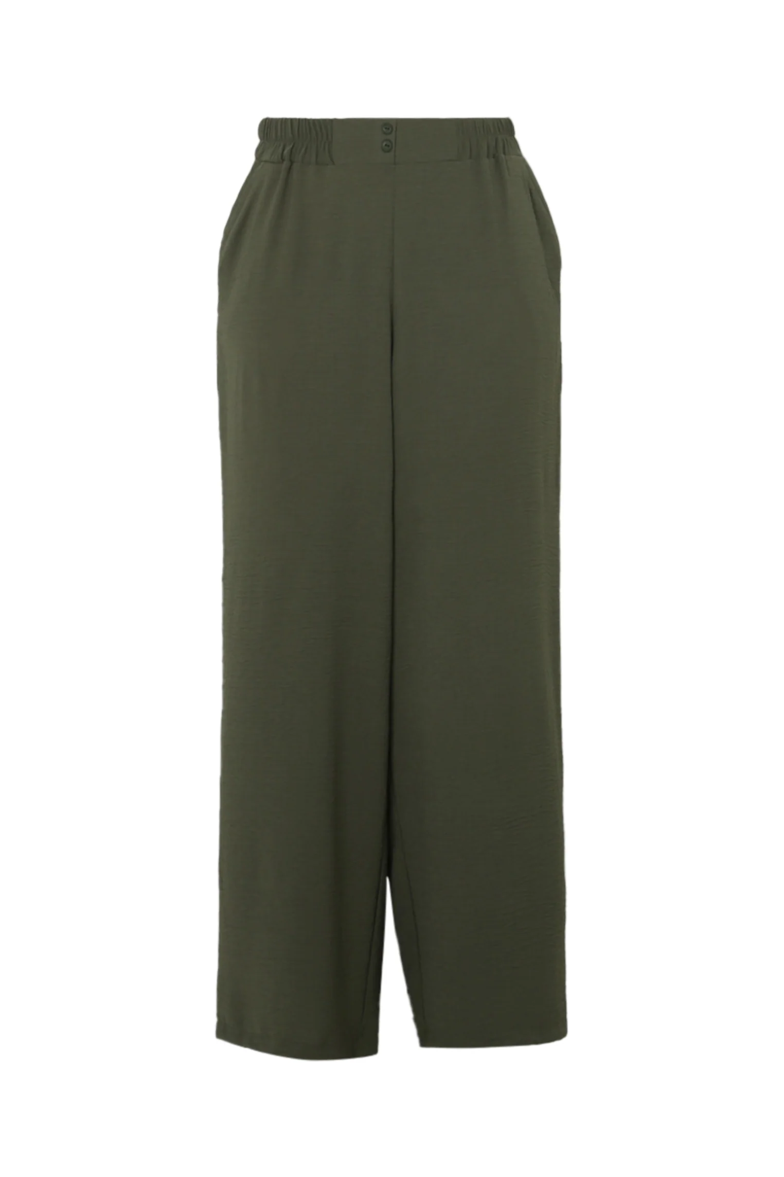 Soepele effen broek - Image 10