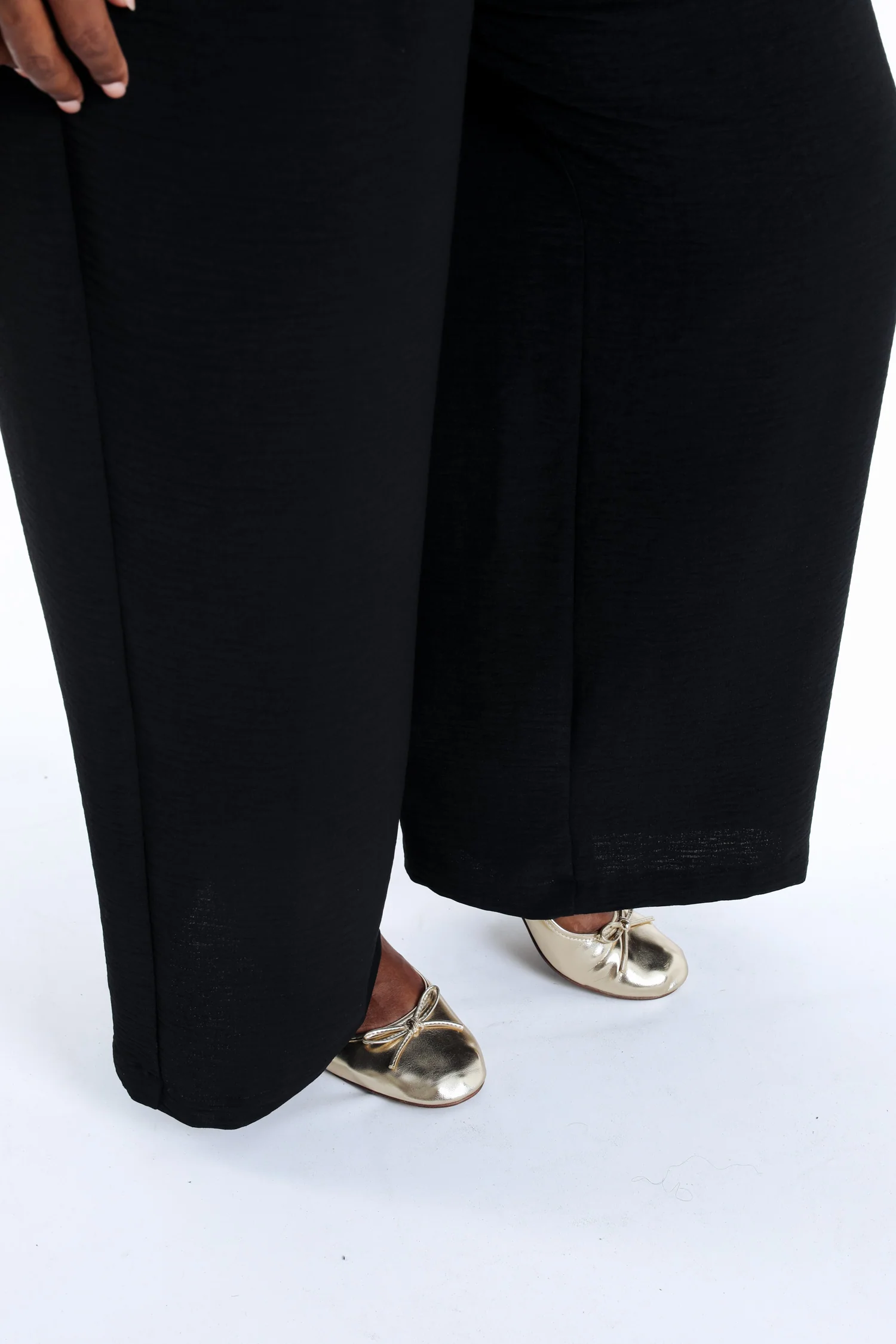 Effen broek met wijde pijpen - Image 5