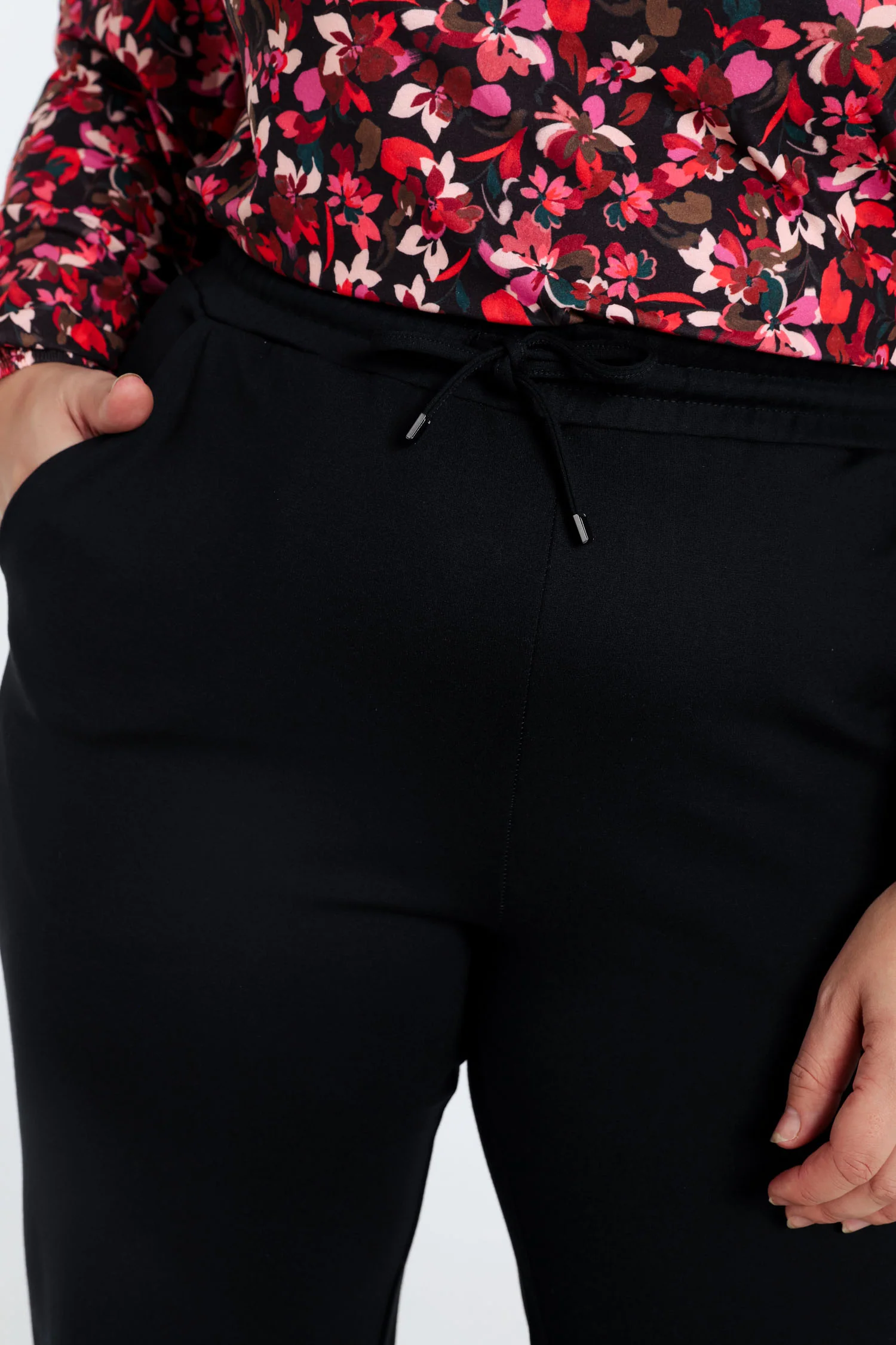 Effen milanobroek in viscose - Image 5