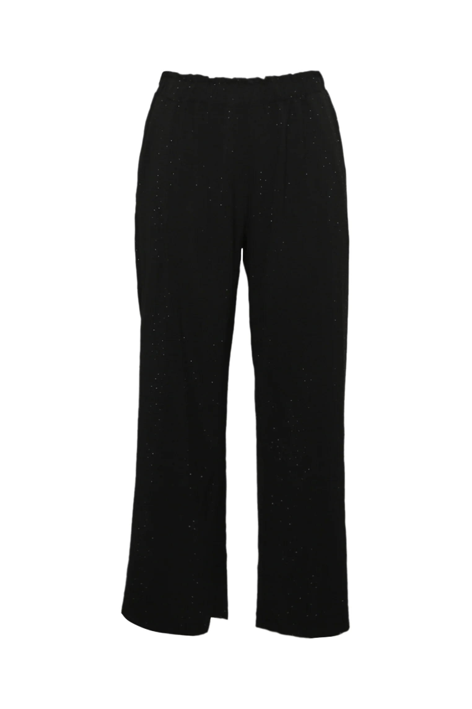 Effen wijde broek met ton-sur-ton strass-steentjes - Image 7