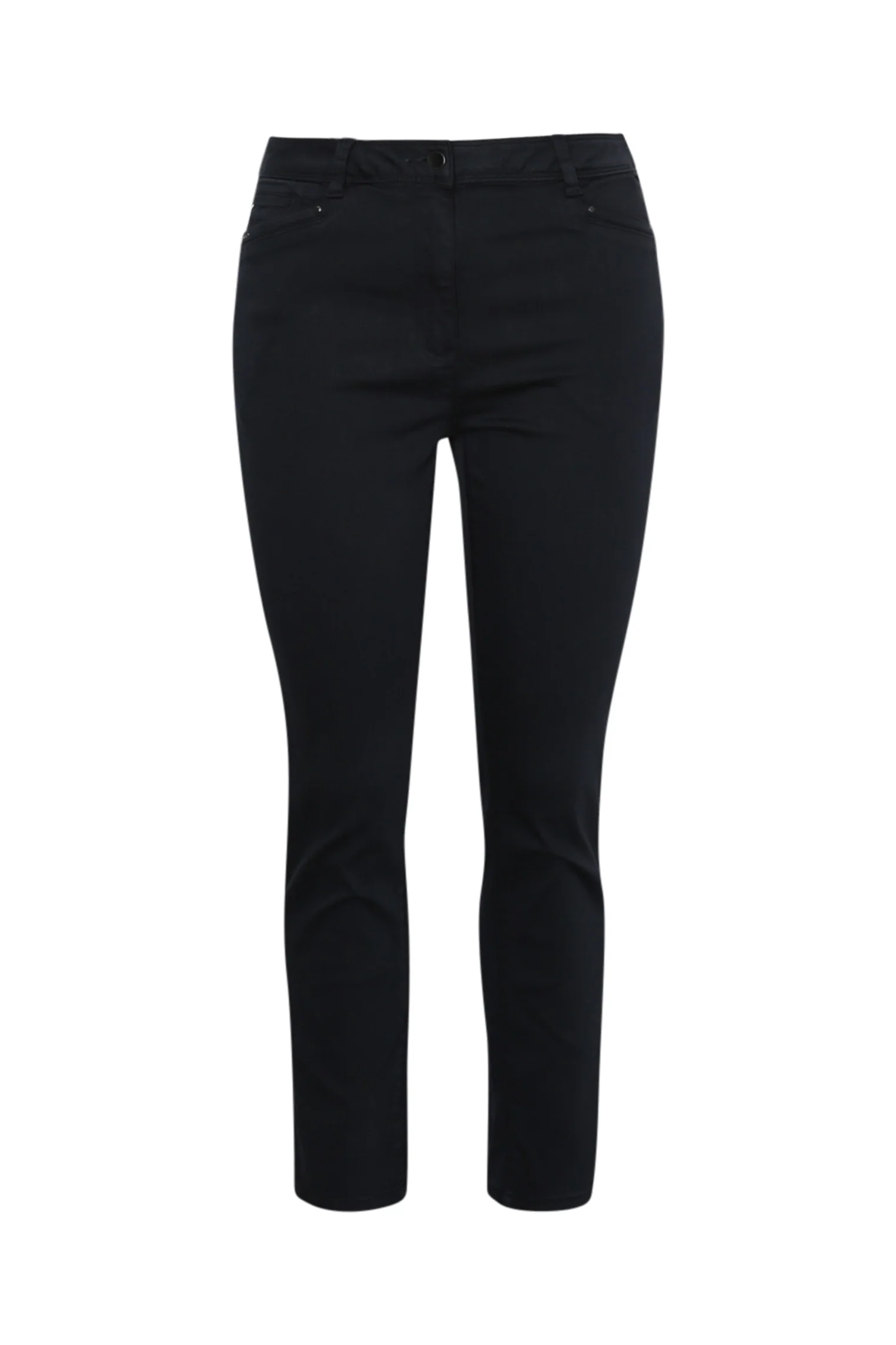 Effen slim fit 7/8 broek Louise - Image 8