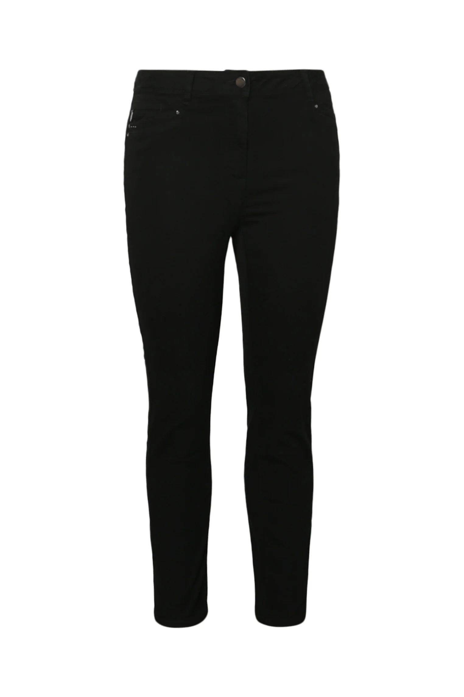 Effen slim-fit 7/8 broek Louise - Image 7