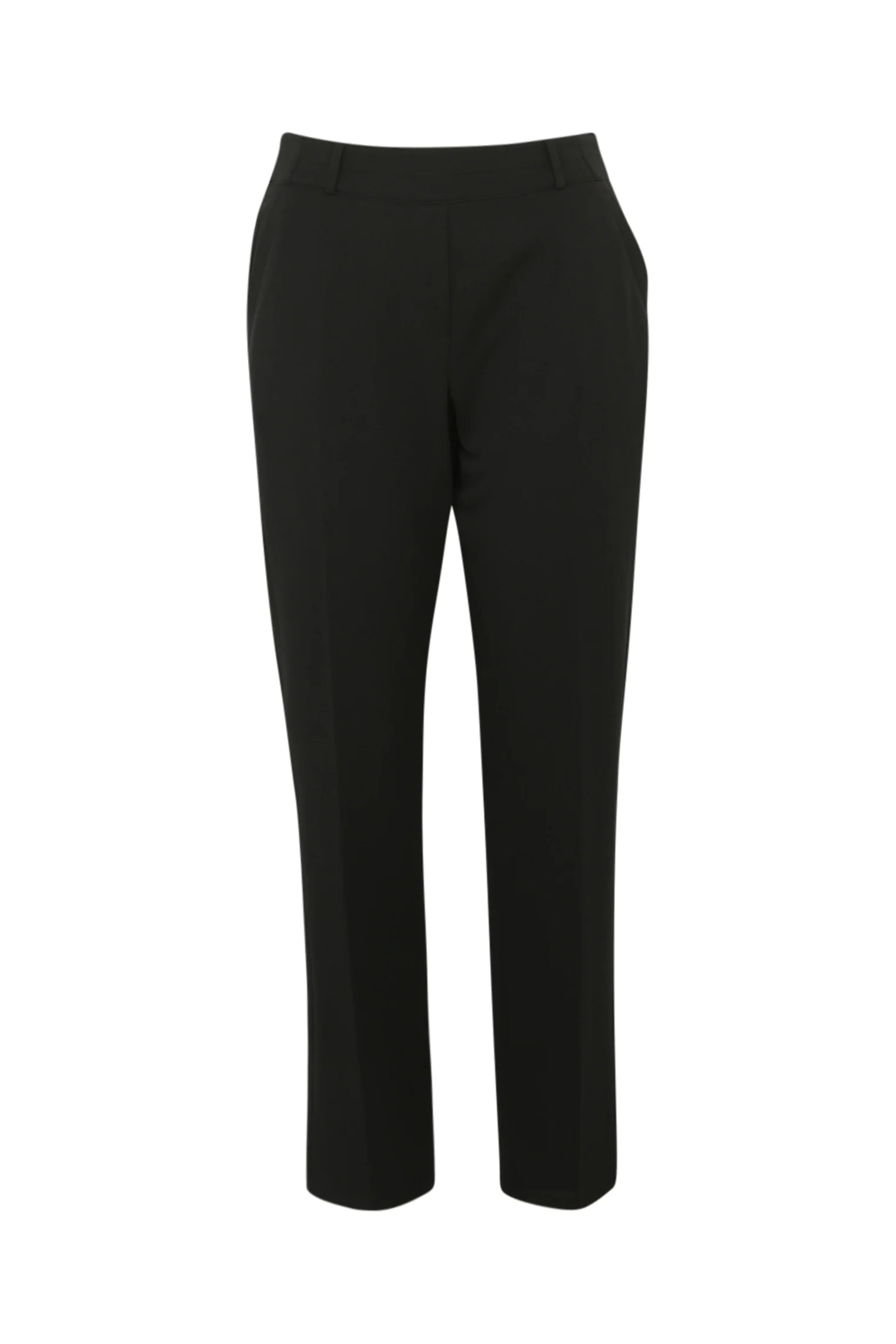 Effen slim 7/8-broek met gestikte, gedetailleerde zak - Image 9
