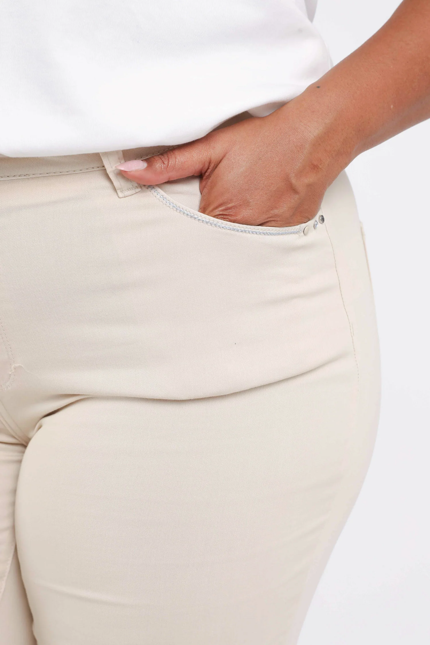 Slim fit broek Louise 7/8 - Image 4