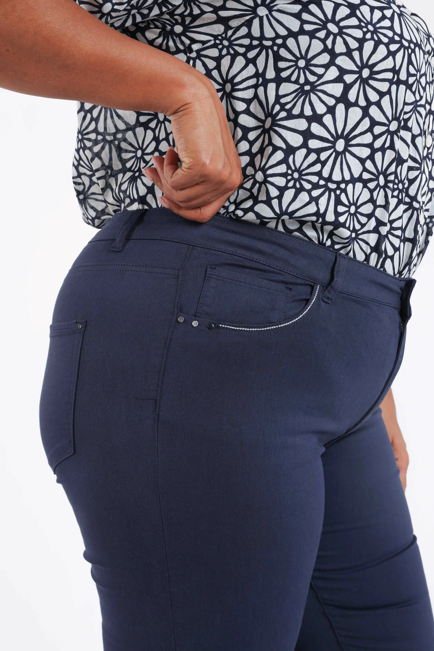 Slim fit broek Louise 7/8 - Image 5