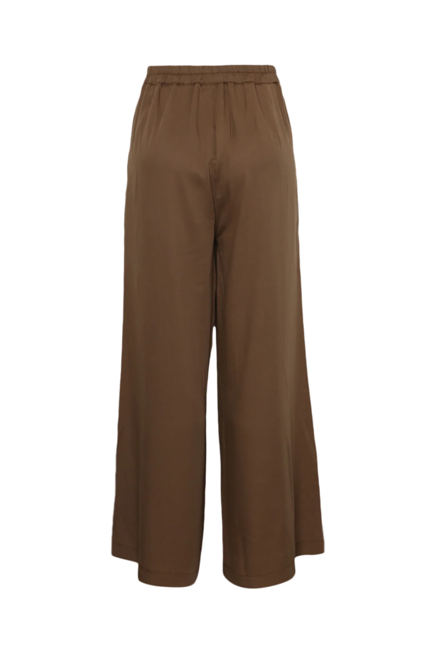 Effen tencel broek met wijde pijpen - Image 8