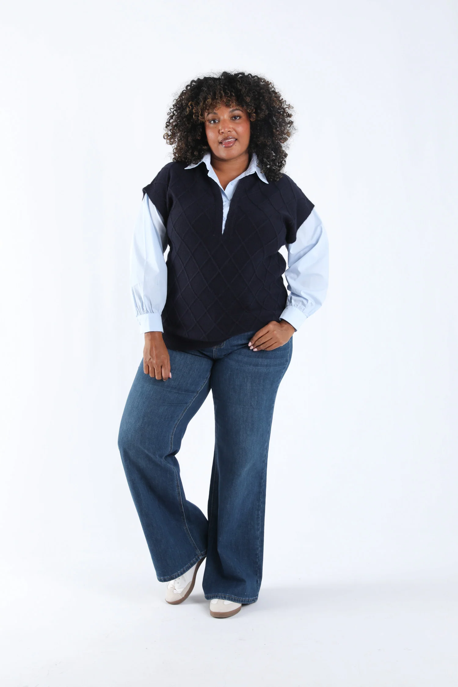 2-in-1 blouse trui - Image 7