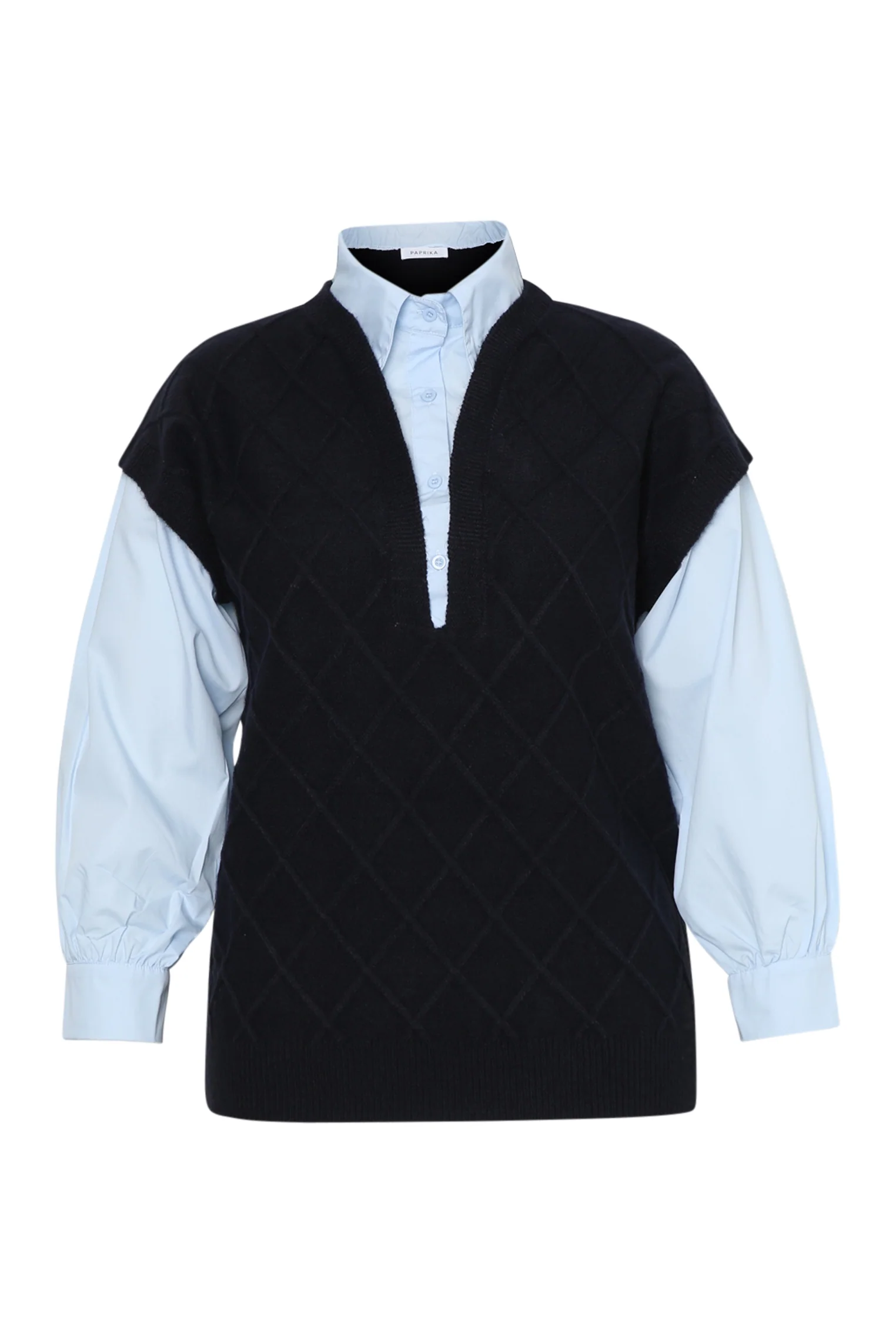 2-in-1 blouse trui - Image 9