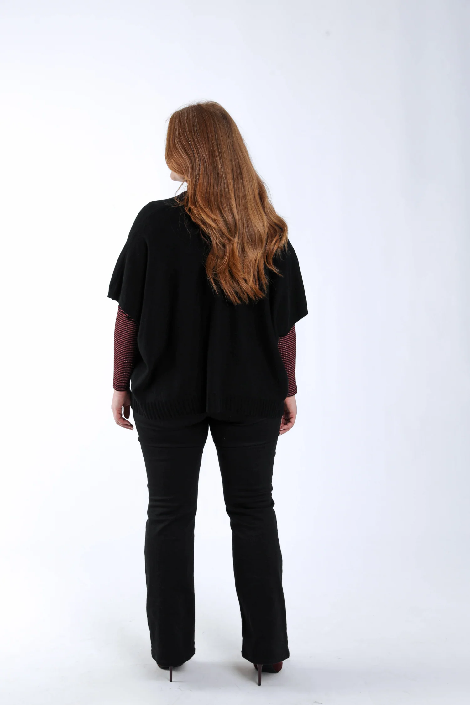 Effen korte trui van viscose - Image 2