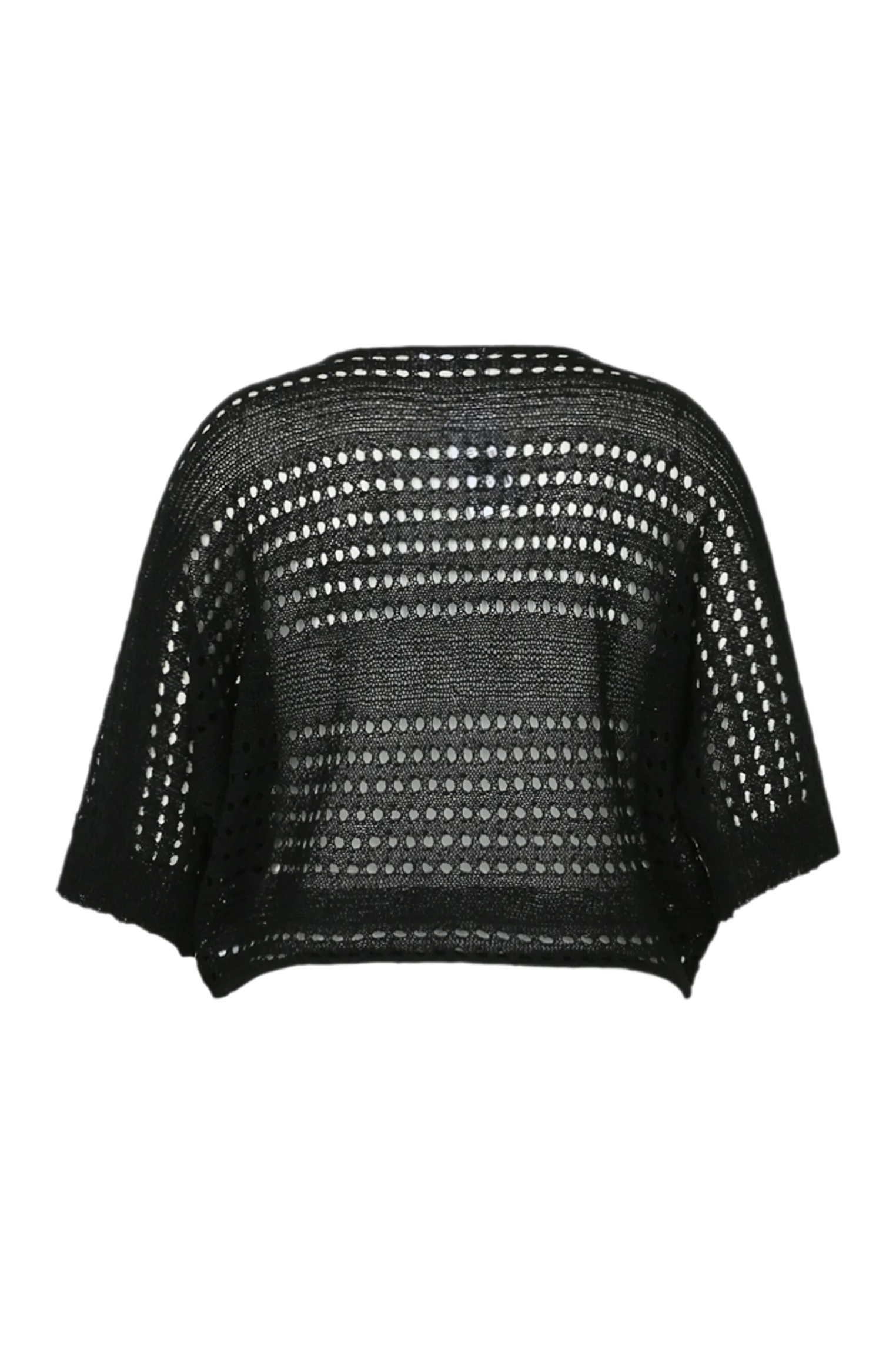 Korte, effen trui in viscose - Image 33