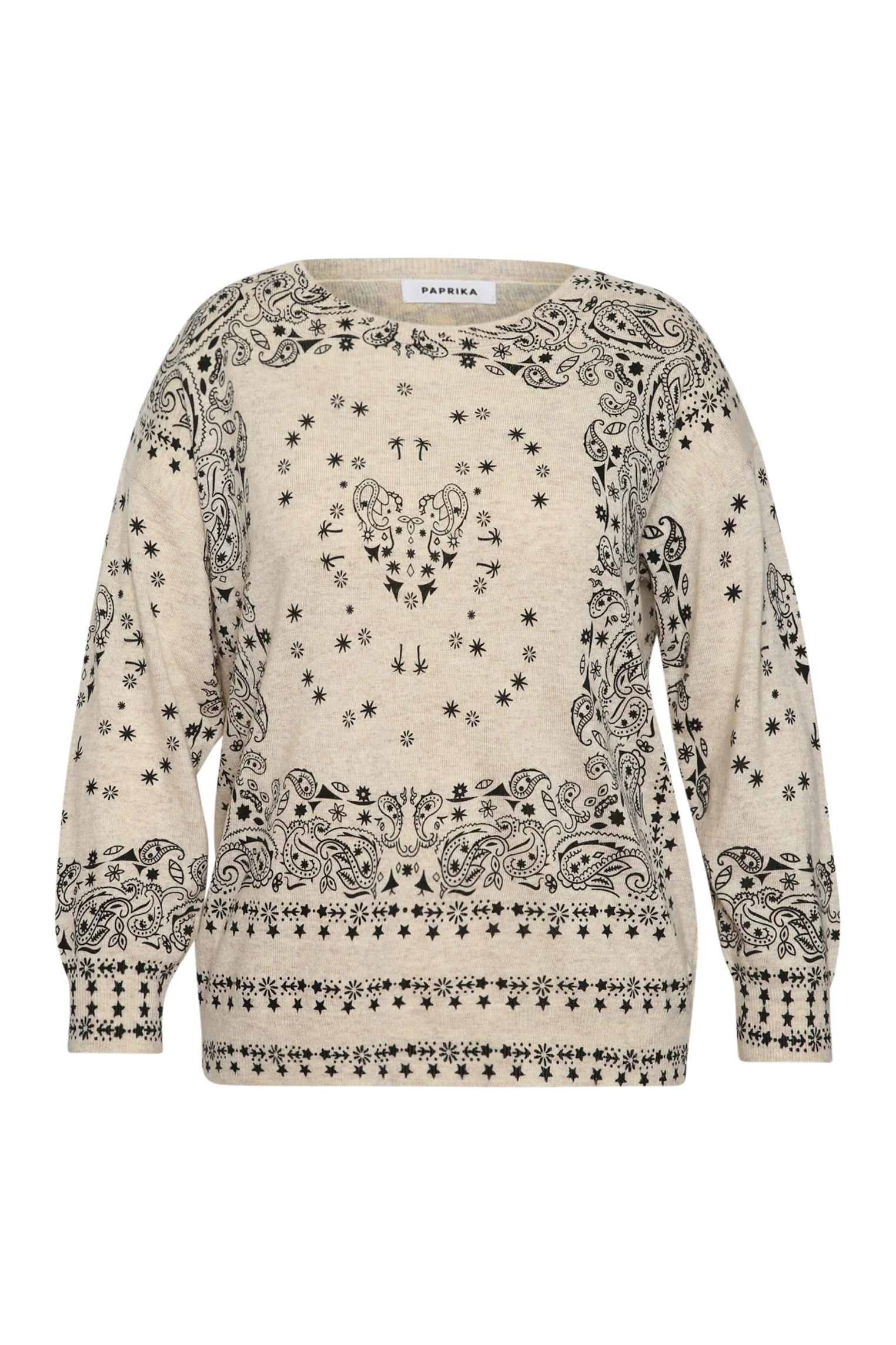Trui met bandana-print - Image 10