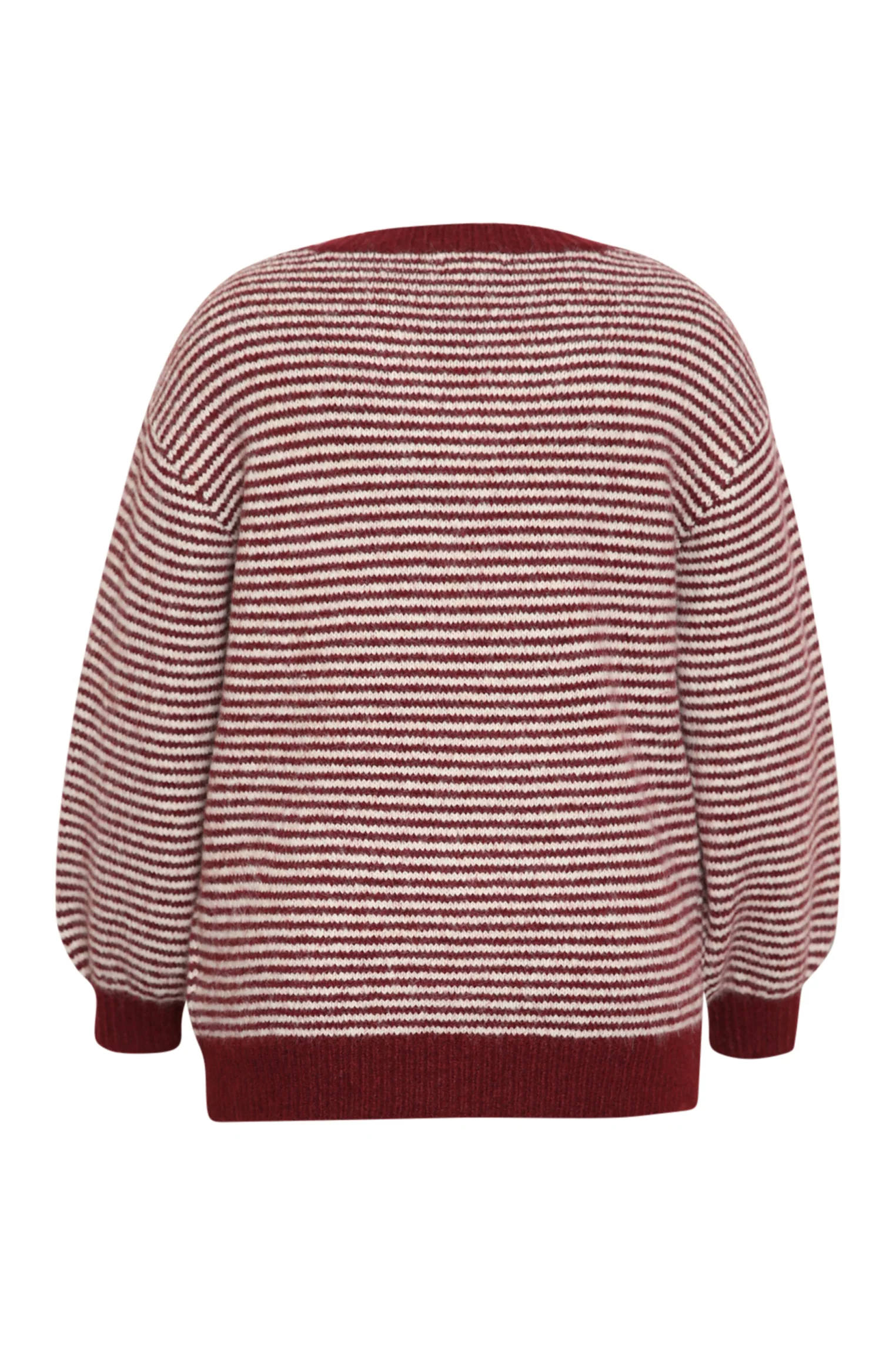 Gestreepte trui met borduursels - Image 10
