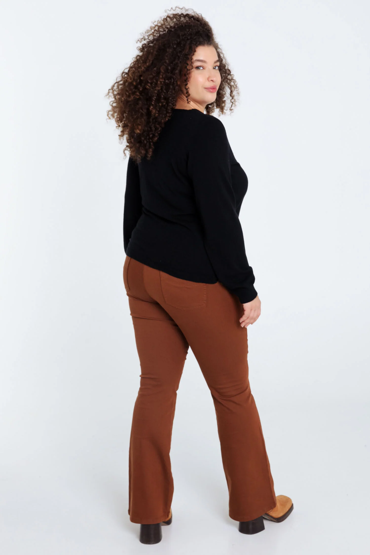 Fijn, effen trui in viscose - Image 13