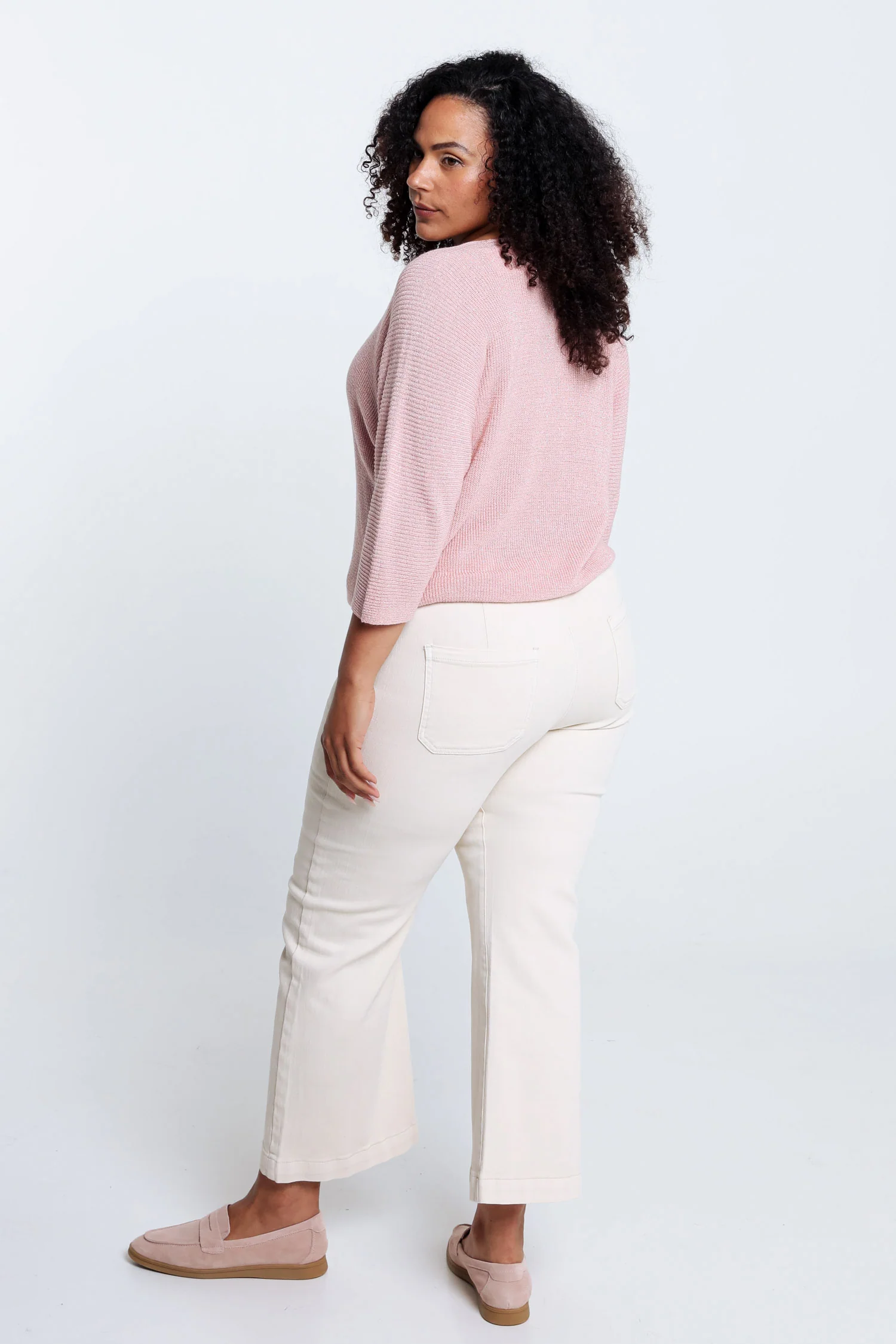 Effen trui met lurex - Image 2