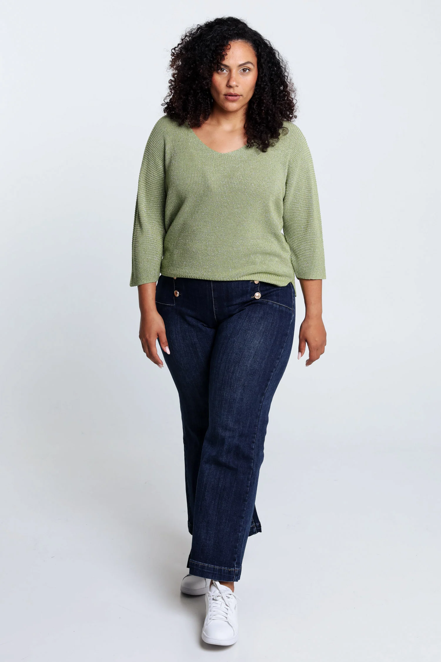 Effen trui met lurex - Image 20