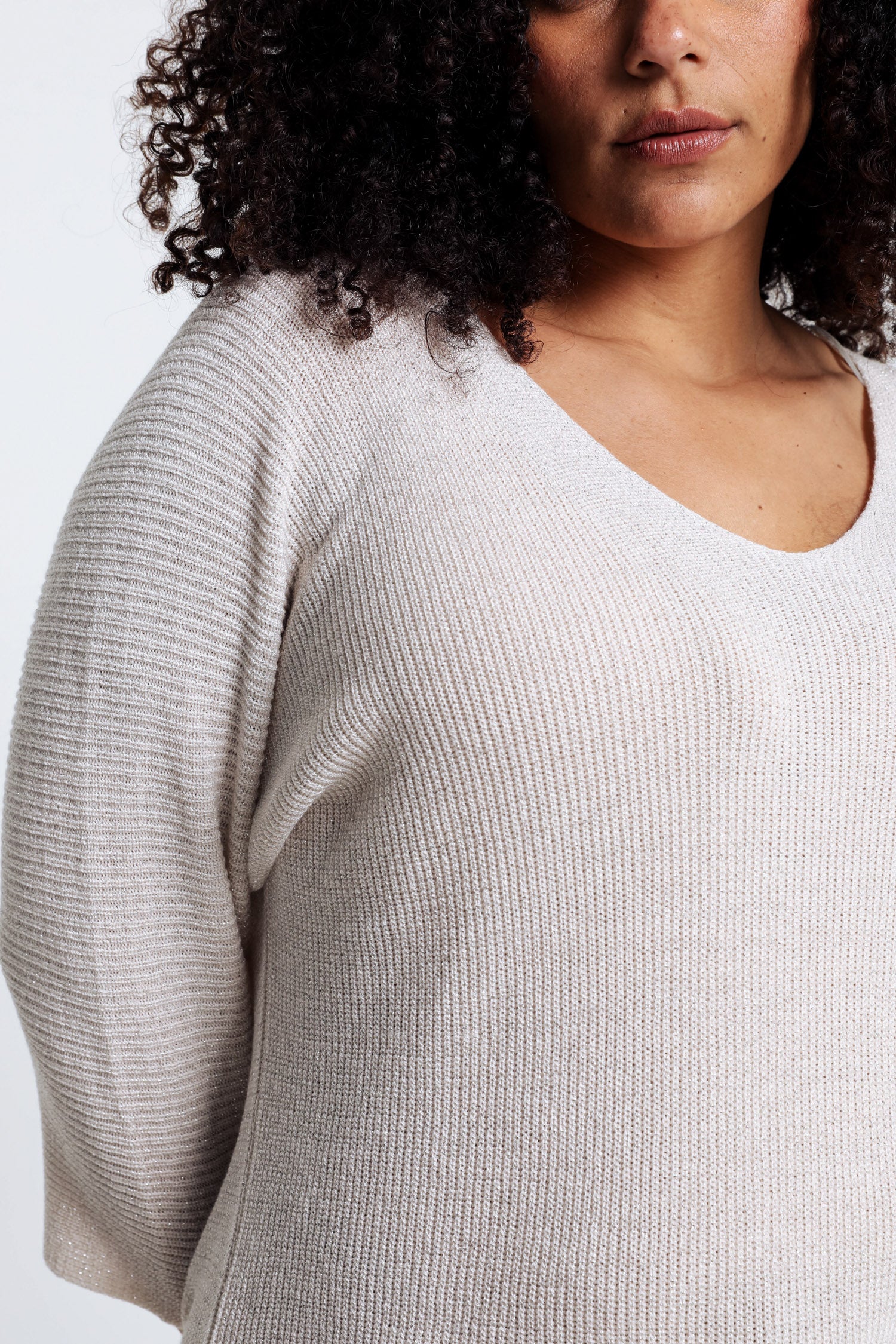Effen trui met lurex - Image 27
