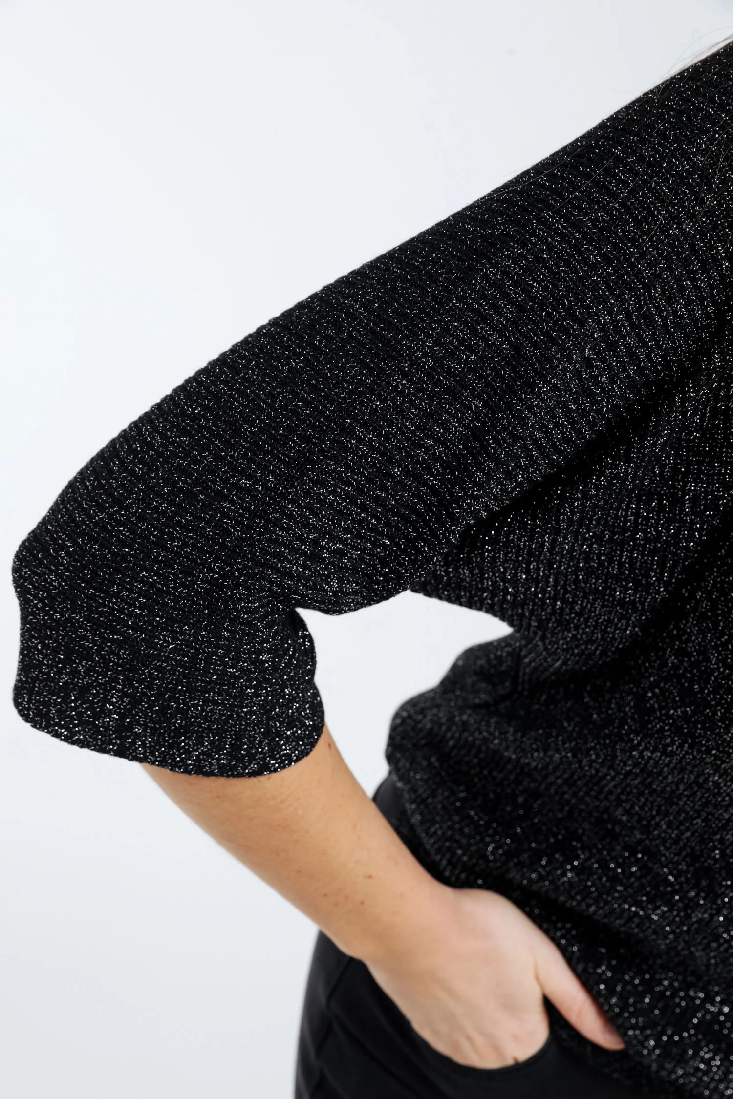 Effen trui met lurex - Image 16