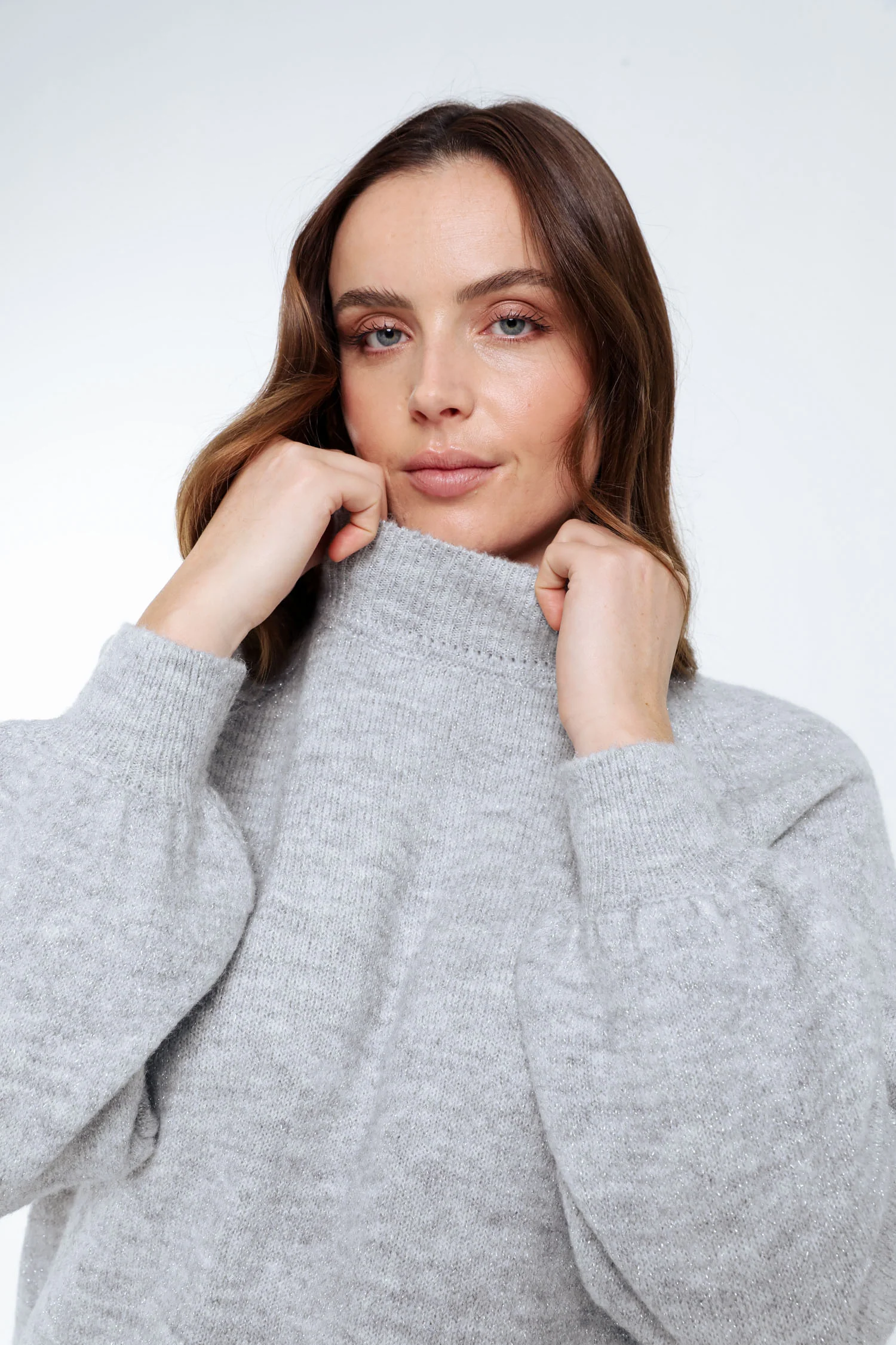 Effen trui met lurex - Image 4
