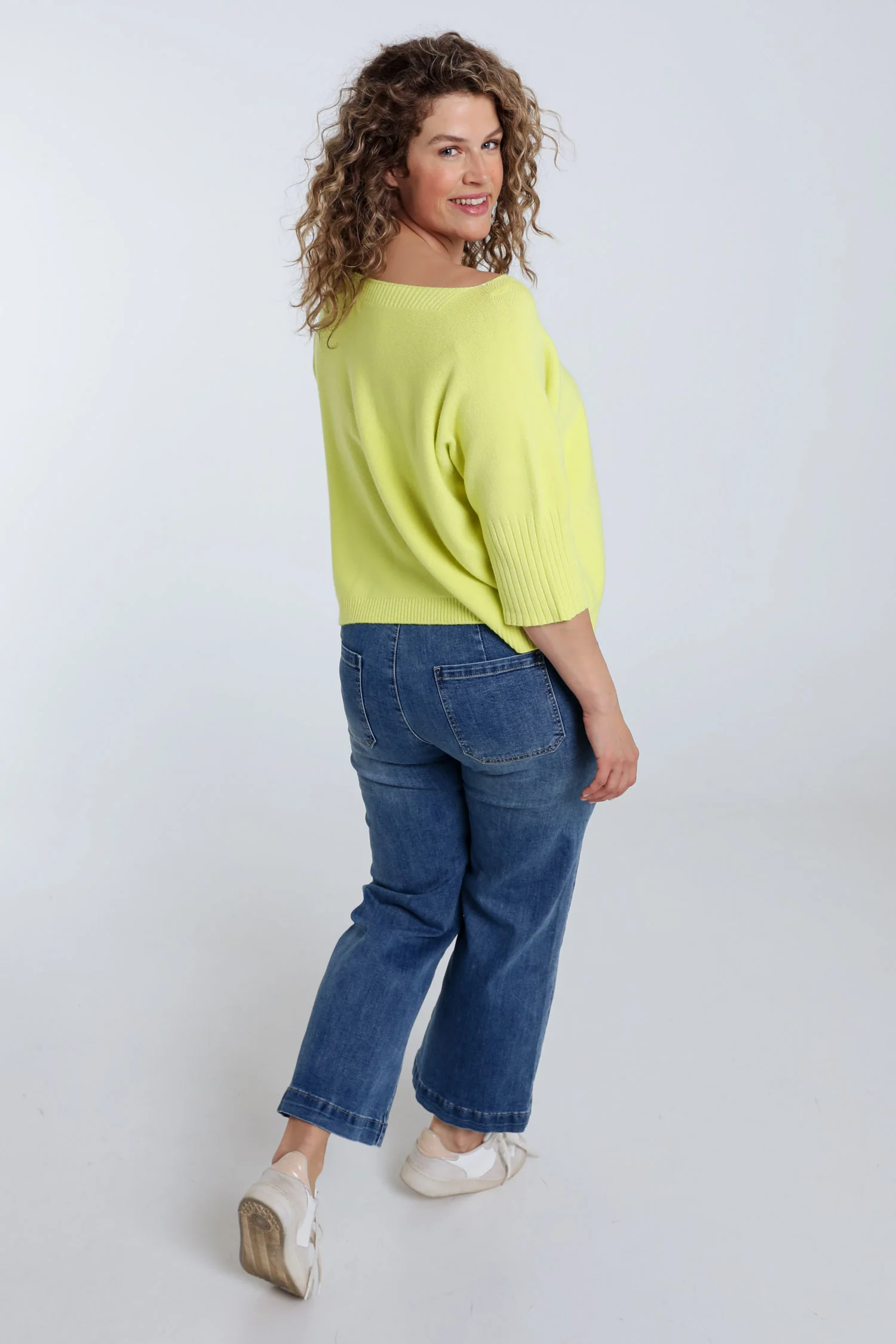 Effen trui met boothals - Image 24