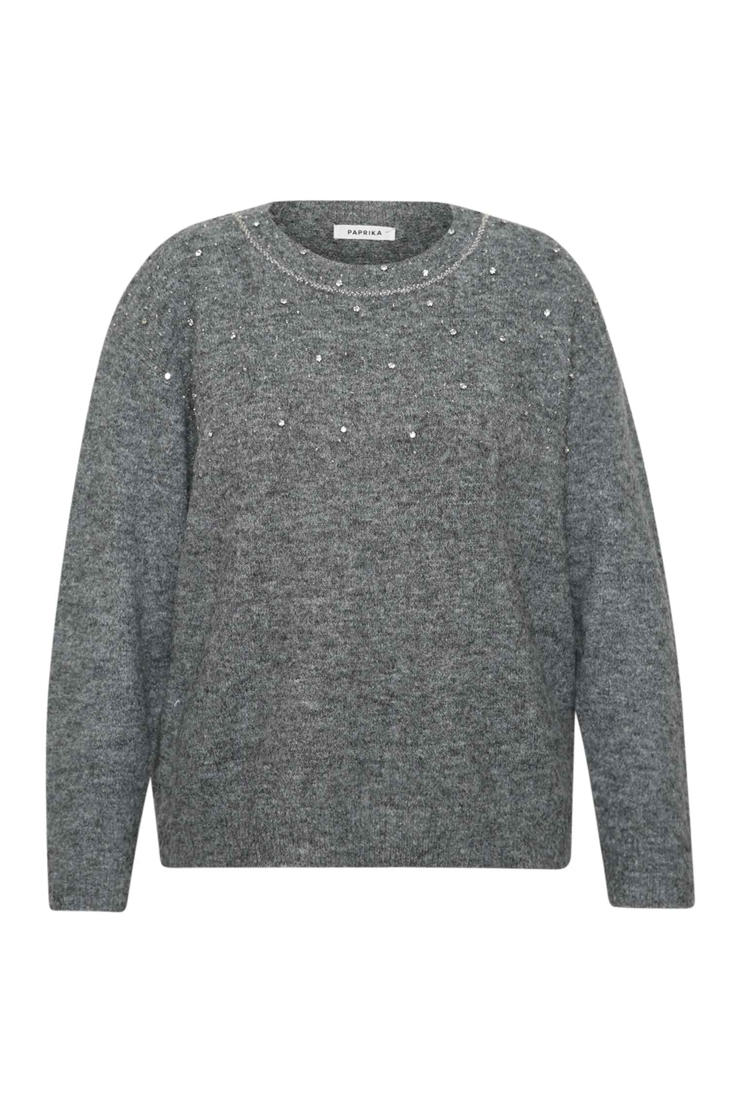 Effen trui met strassdetails - Image 7