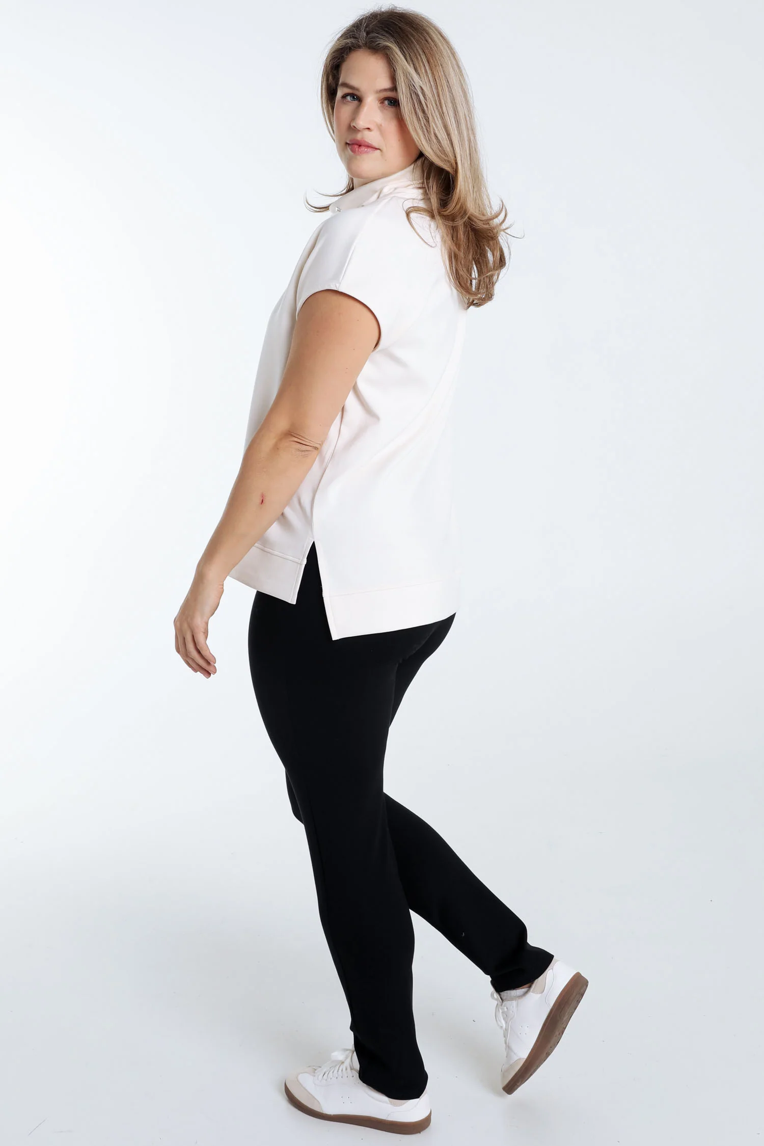Effen mouwloze trui - Image 2