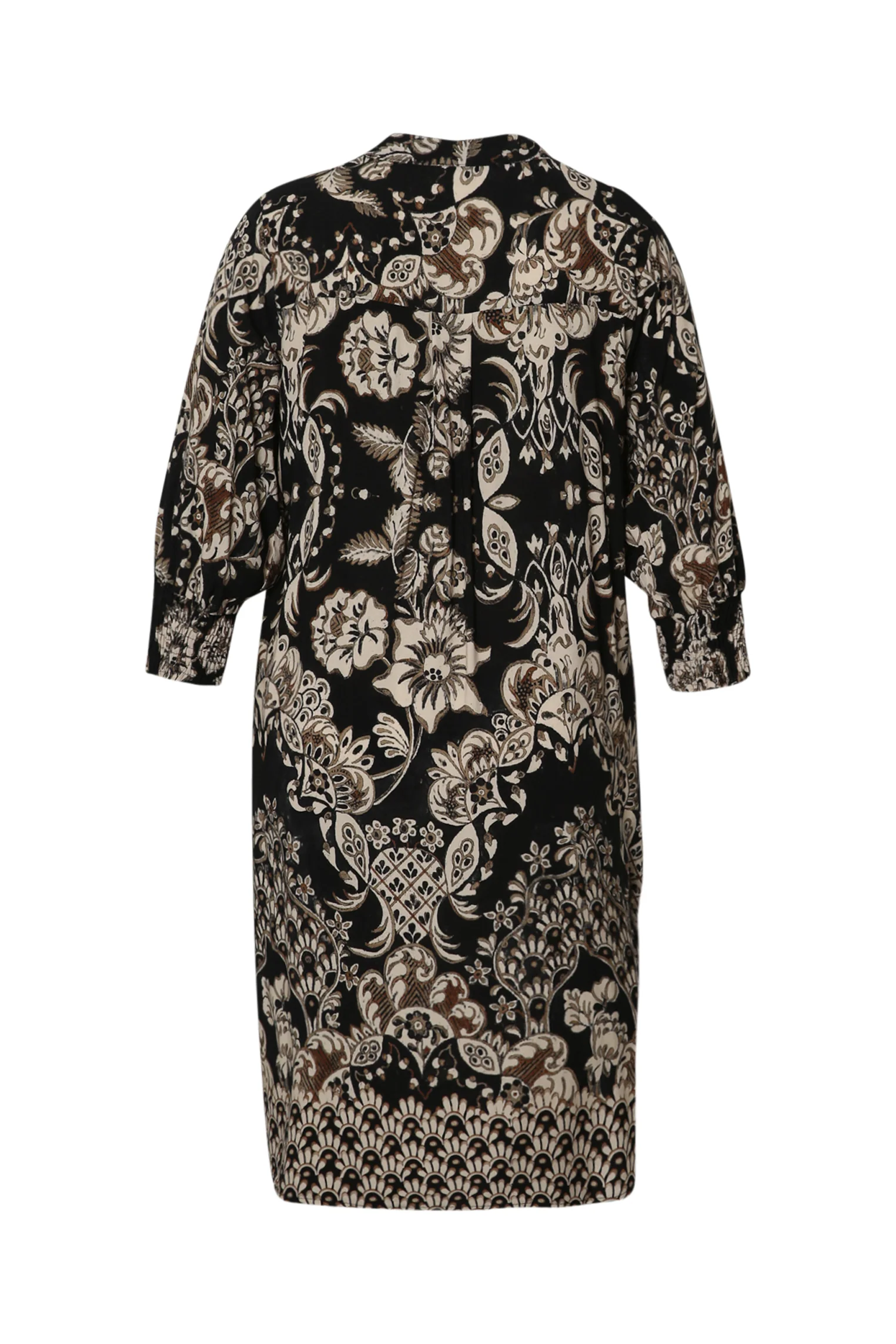 Korte jurk van viscose met bloemenprint - Image 11