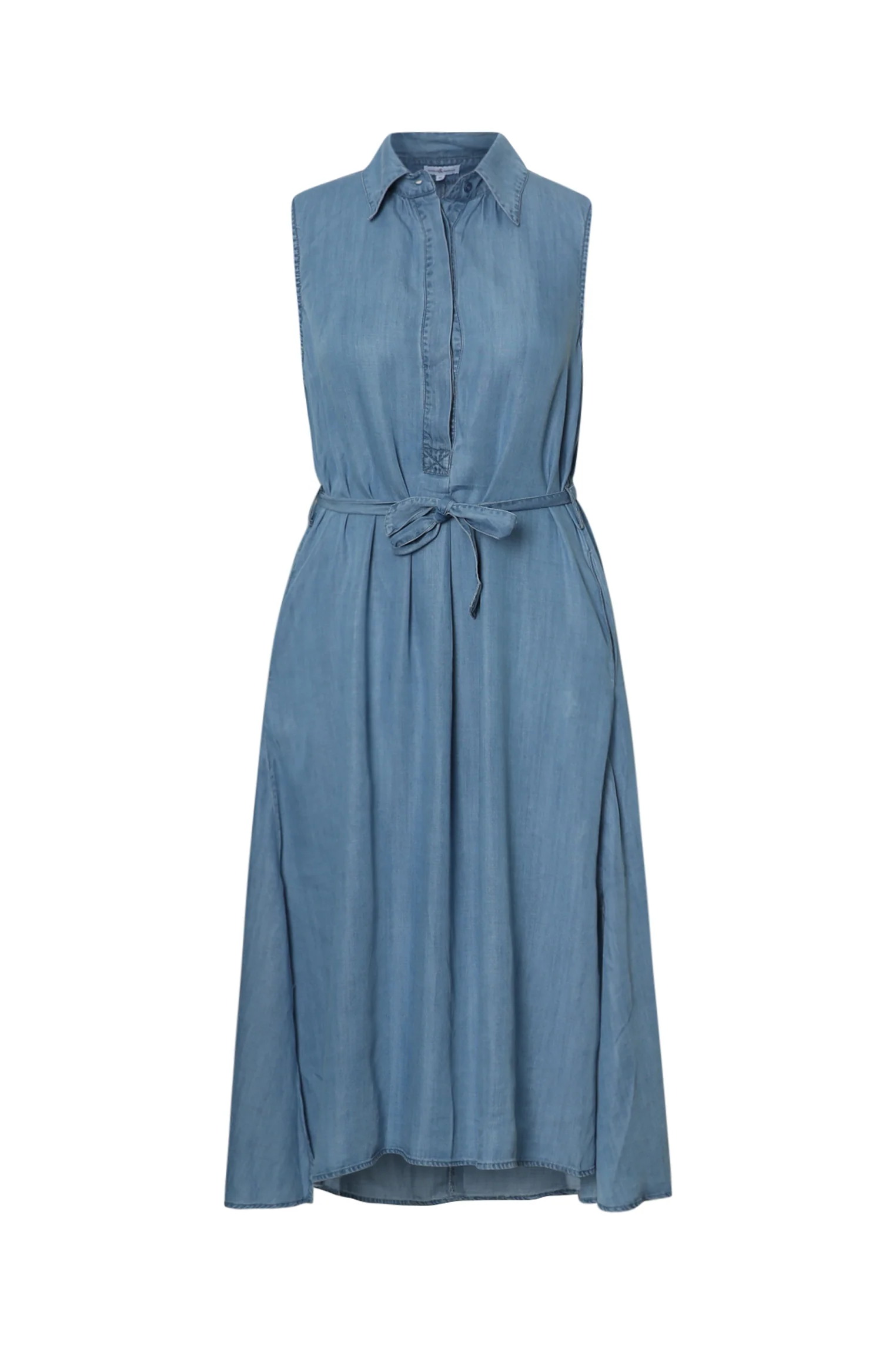 Effen tencel jurk - Image 12