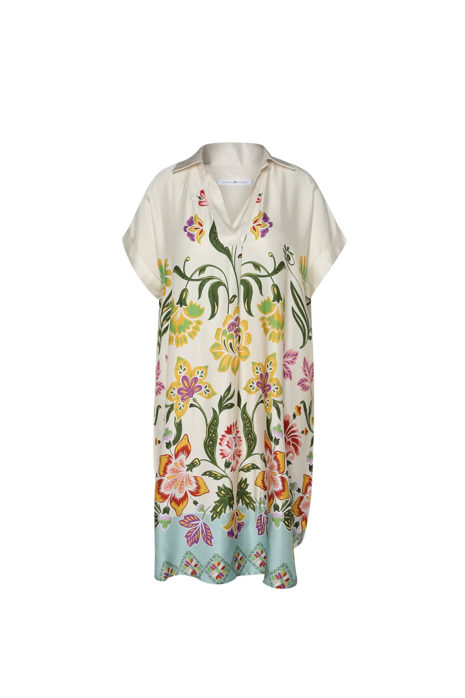 Jurk van viscose met bloemenprint - Image 10