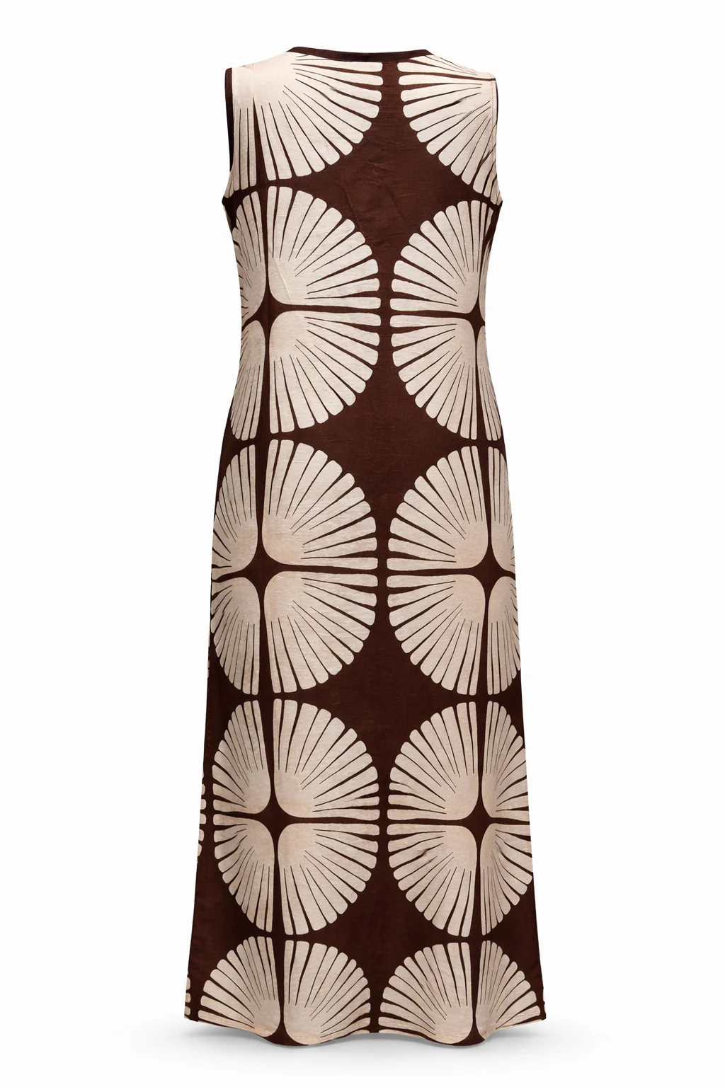 Jurk van viscose met tweekleurige grafische print - Image 11