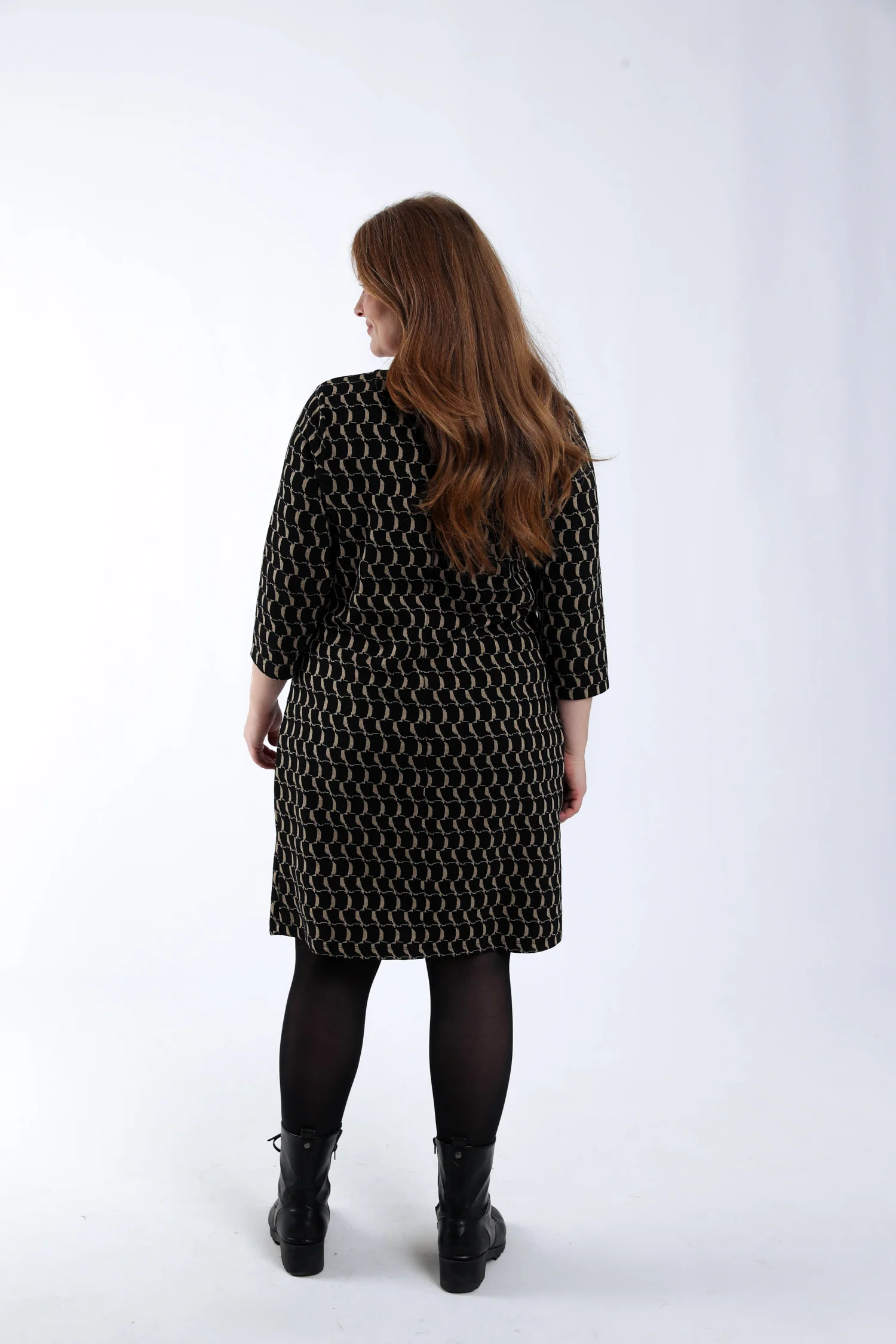 Jacquard jurk - Image 2
