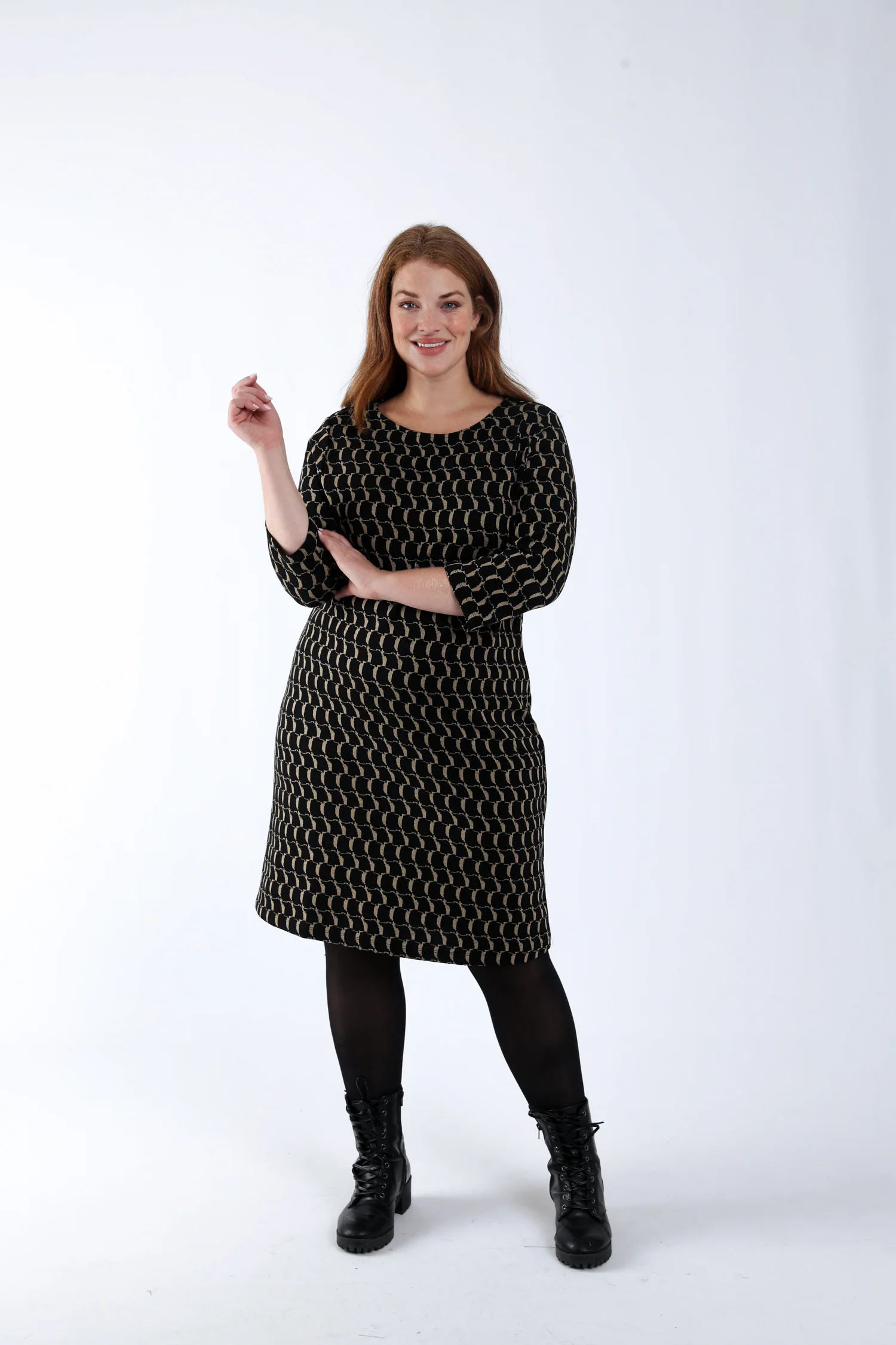 Jacquard jurk - Image 6