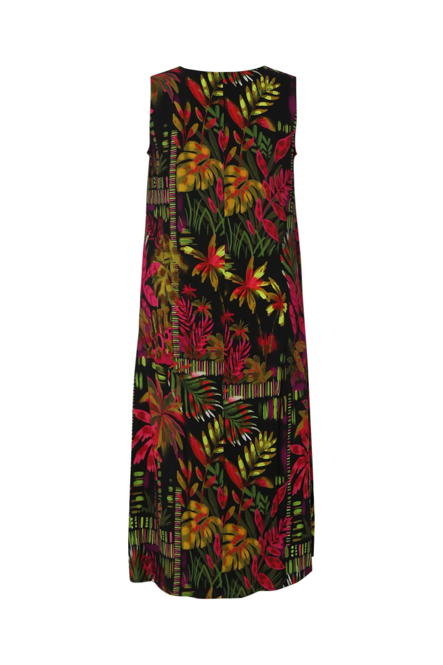 Lange jurk van viscose met bloemenprint - Image 11