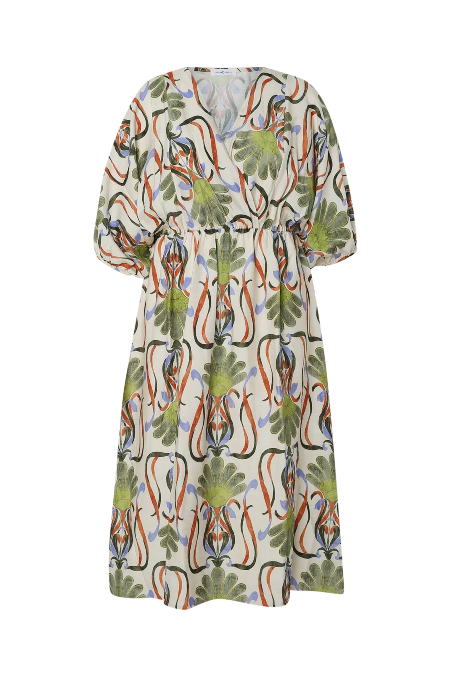 Lange jurk van viscose met bloemenprint - Image 10