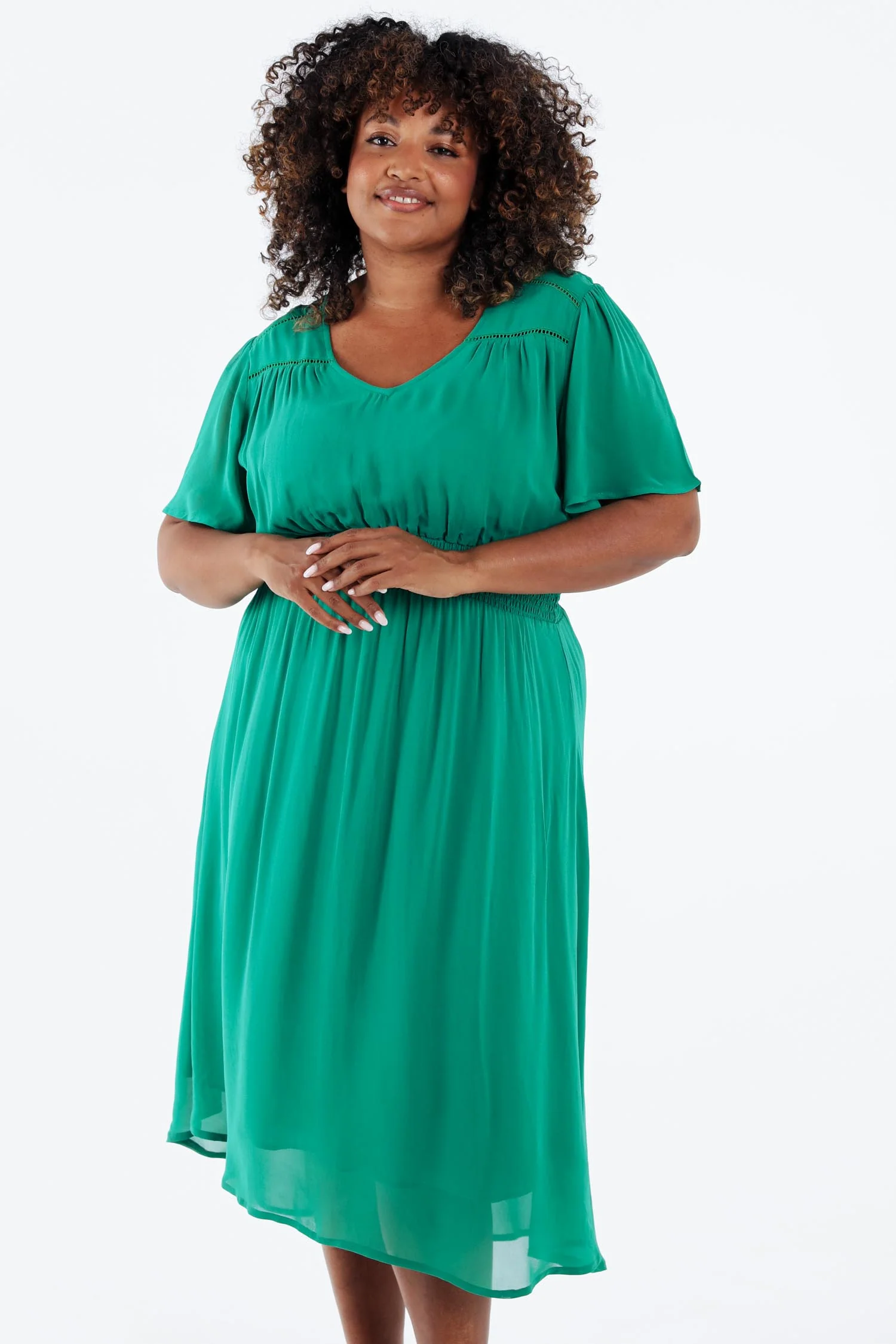 Lang unifoon Viscose jurk - Image 12