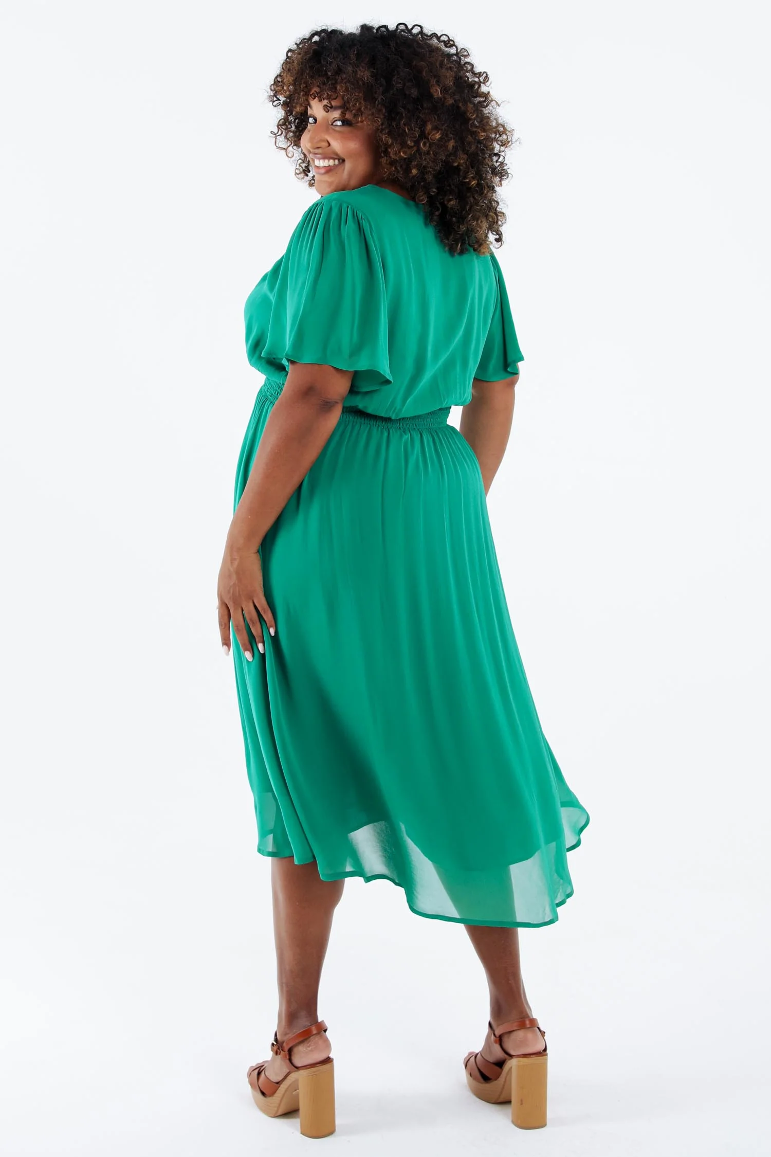 Lang unifoon Viscose jurk - Image 13