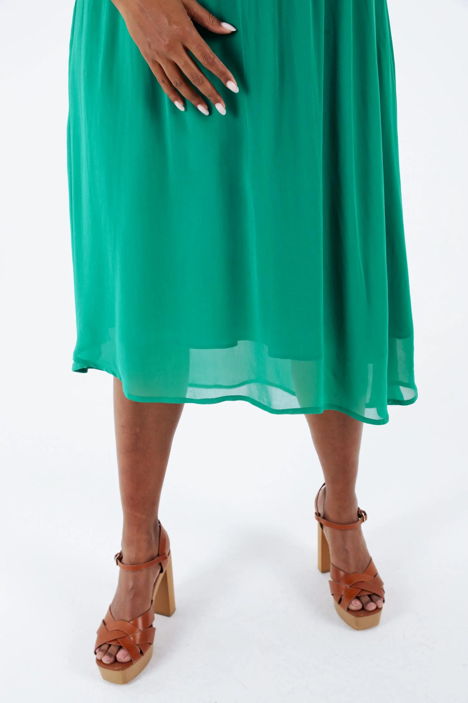 Lang unifoon Viscose jurk - Image 16
